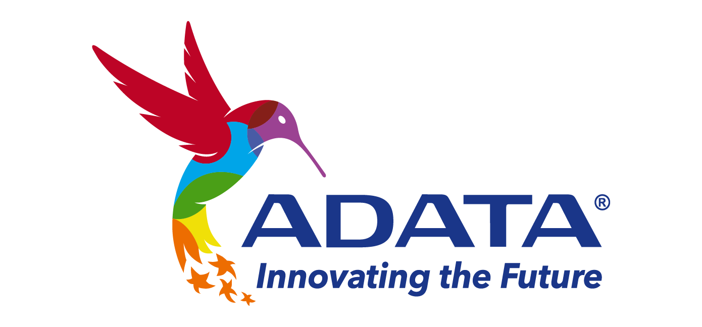 logo, kolibri, bunt, text, ADATA