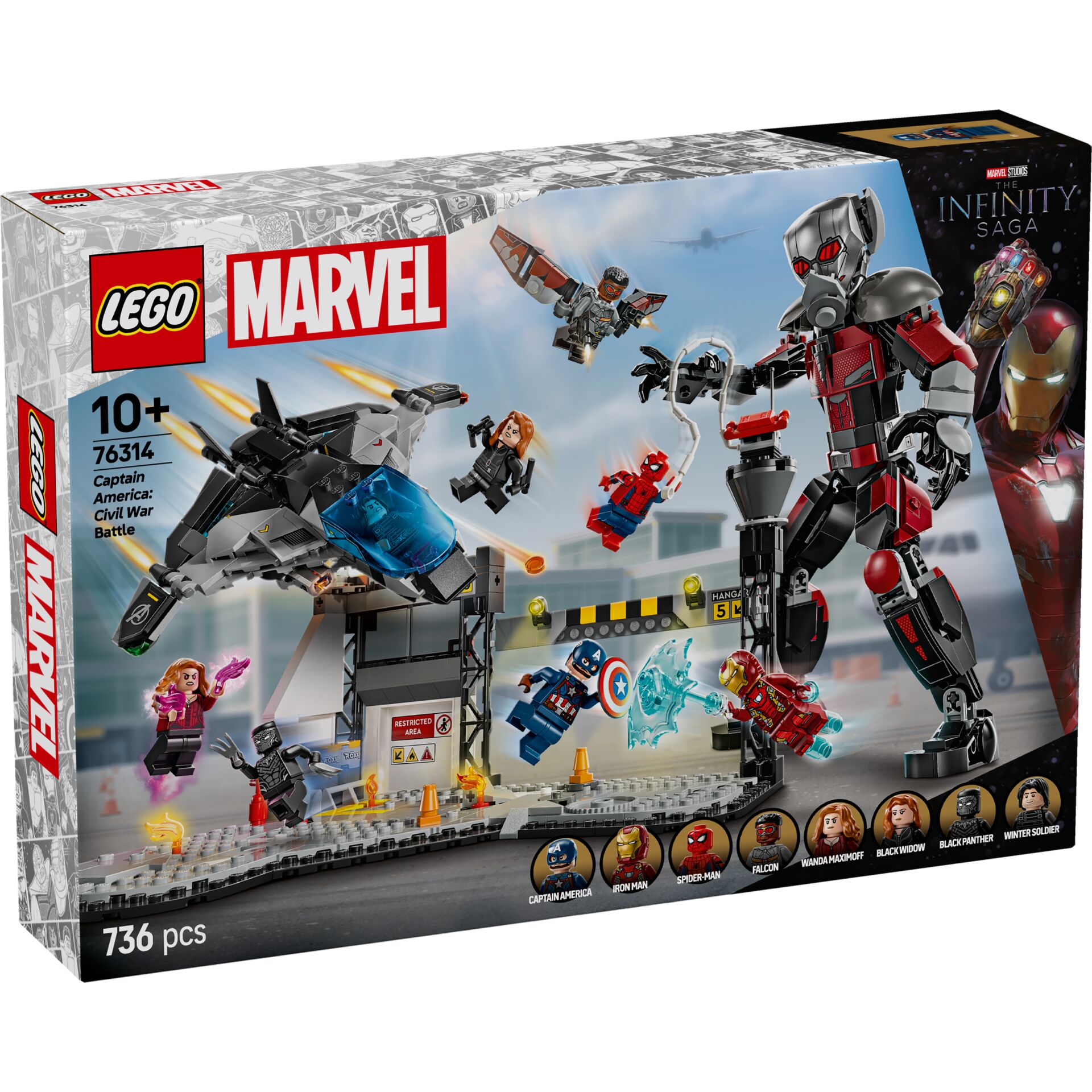 Lego, Marvel, Set, 736, Captain America Civil War