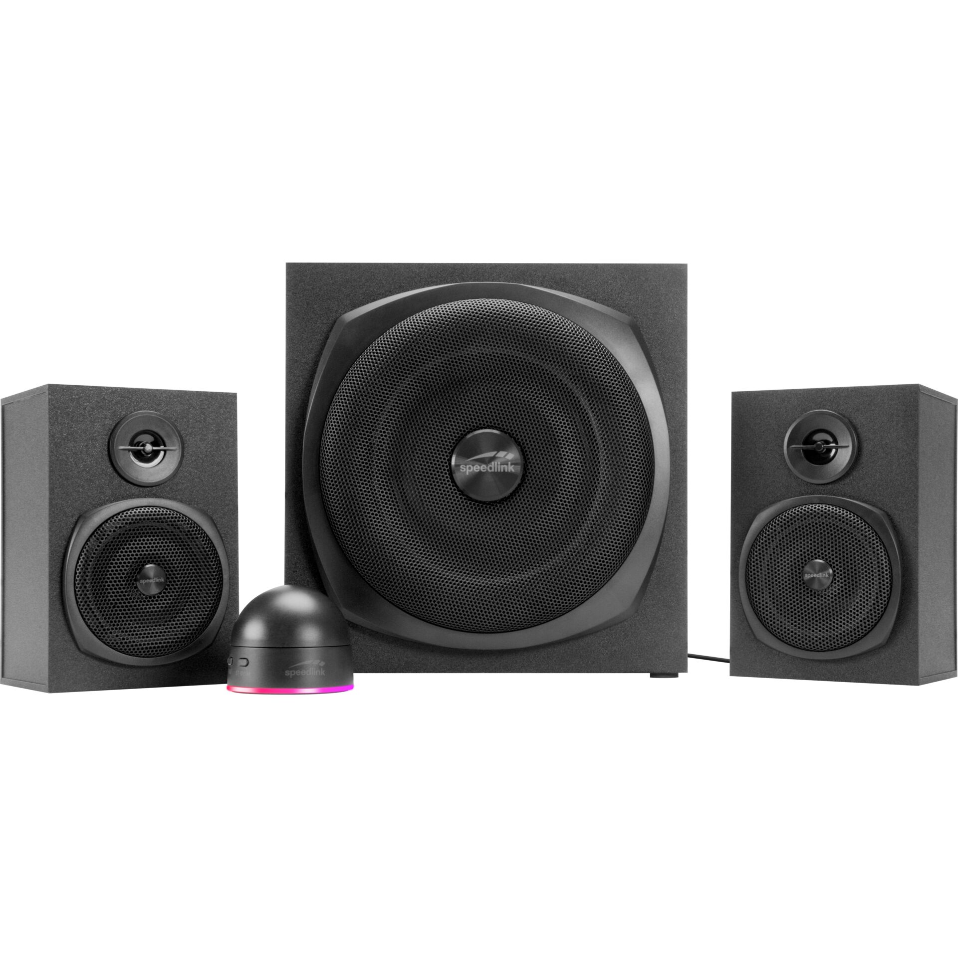 Lautsprecher, 3-Wege, Stereo-System, Subwoofer, Kabelgebundene Lautsprecher