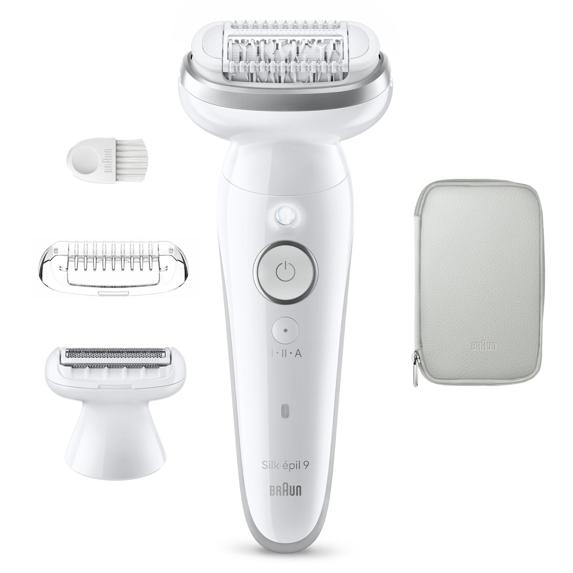 Epilator, Haarentfernung, Wet&Dry, Trimmer, Reiseetui