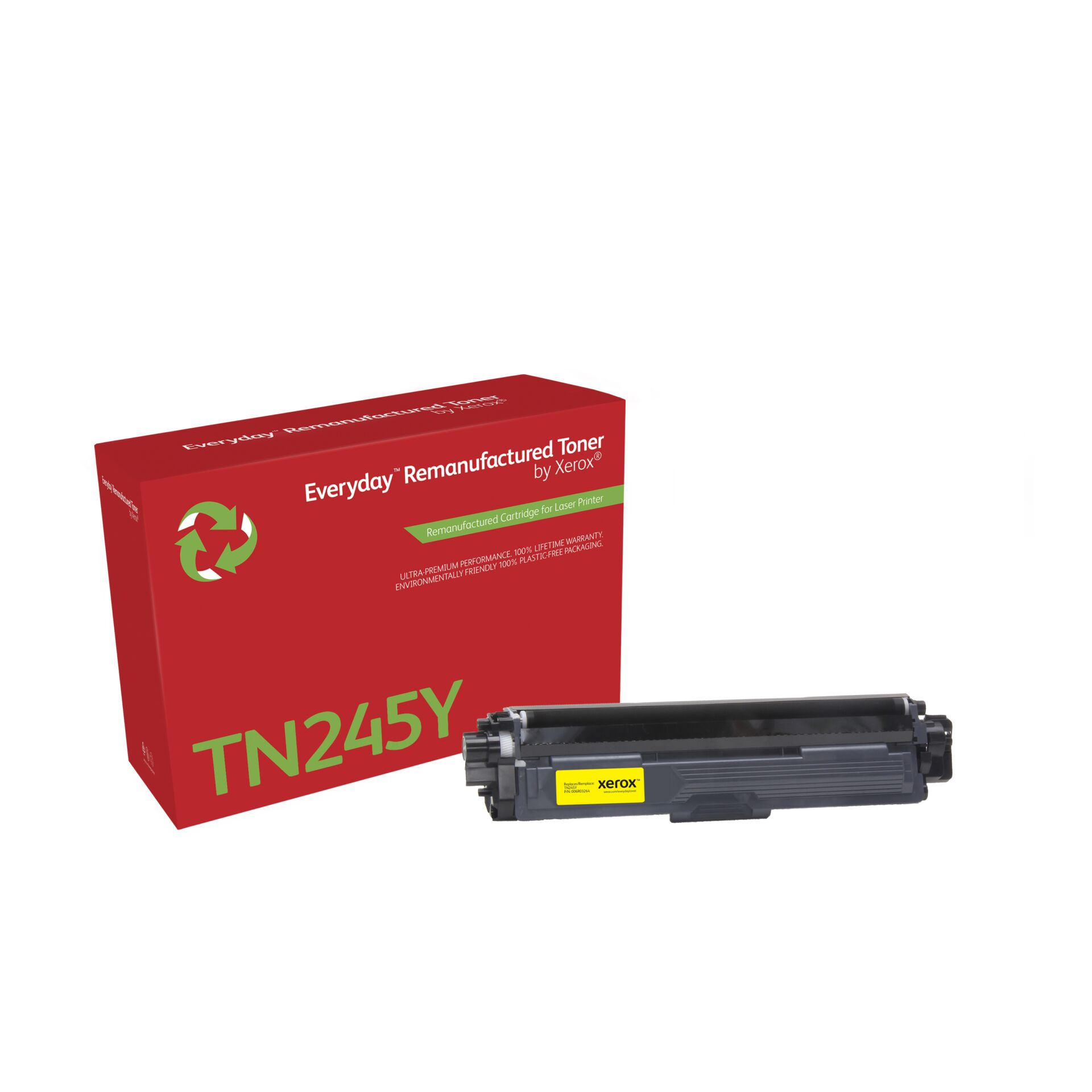Tonerpatrone, remanufacturiert, TN245Y, Laserdrucker, Xerox-Box