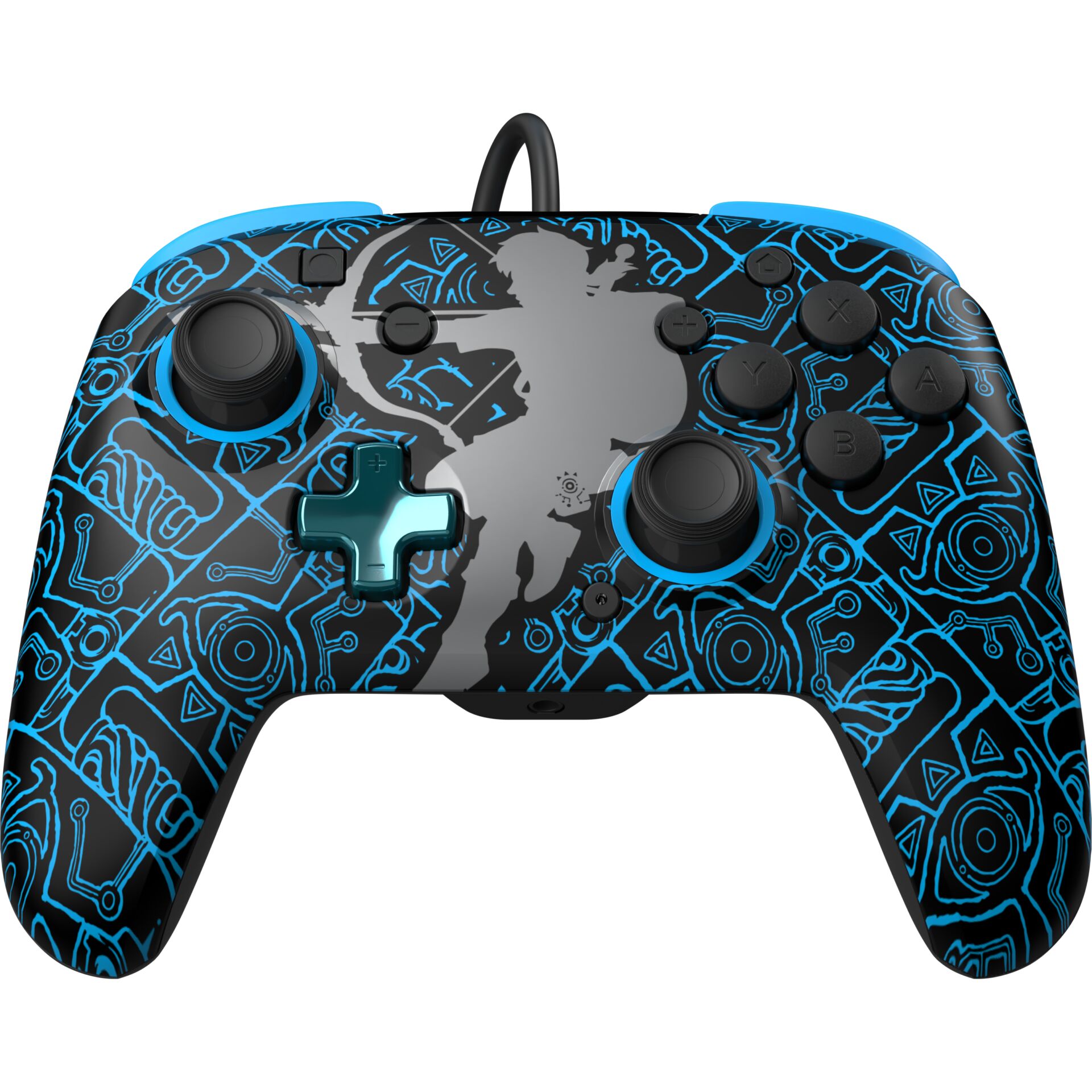 Controller, Gamepad, Bluetooth, Muster, Blaue Akzente