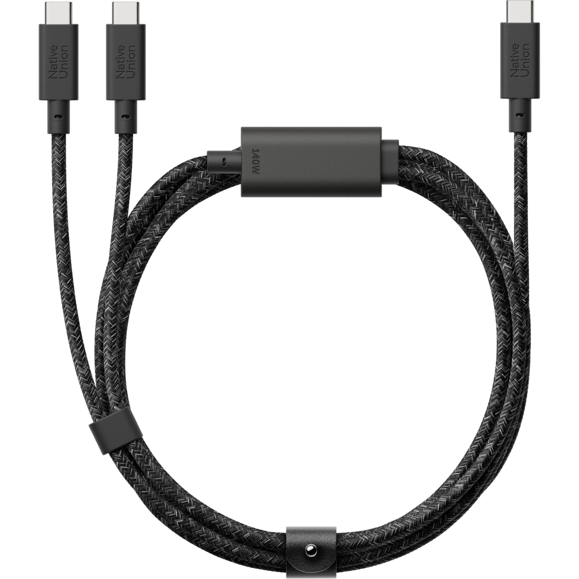 USB-C kabel, Nylon kabel, 3-in-1 Ladegerät,  braided cable, gehäuse