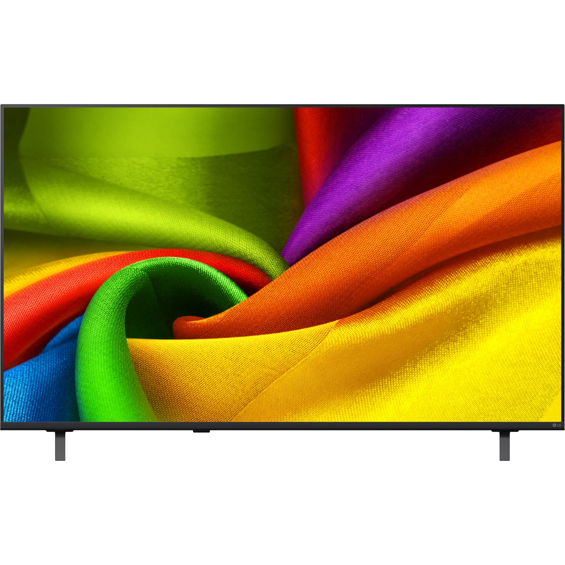 Fernseher, LED, Flachbildschirm, Regenbogenfarben