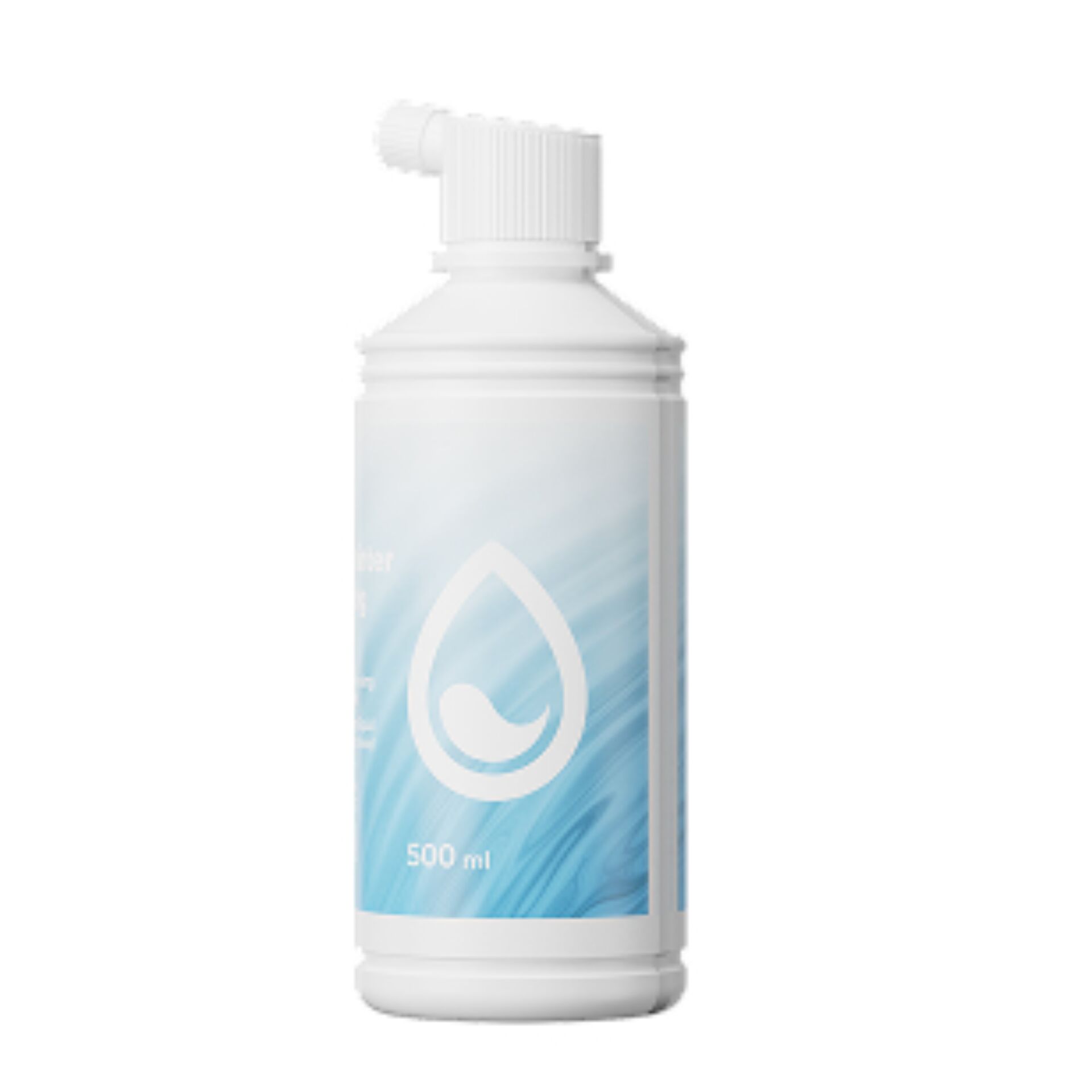Trinkflasche, Wasserbehälter, 500 ml, Plastikflasche, Trinkflasche mit Spender