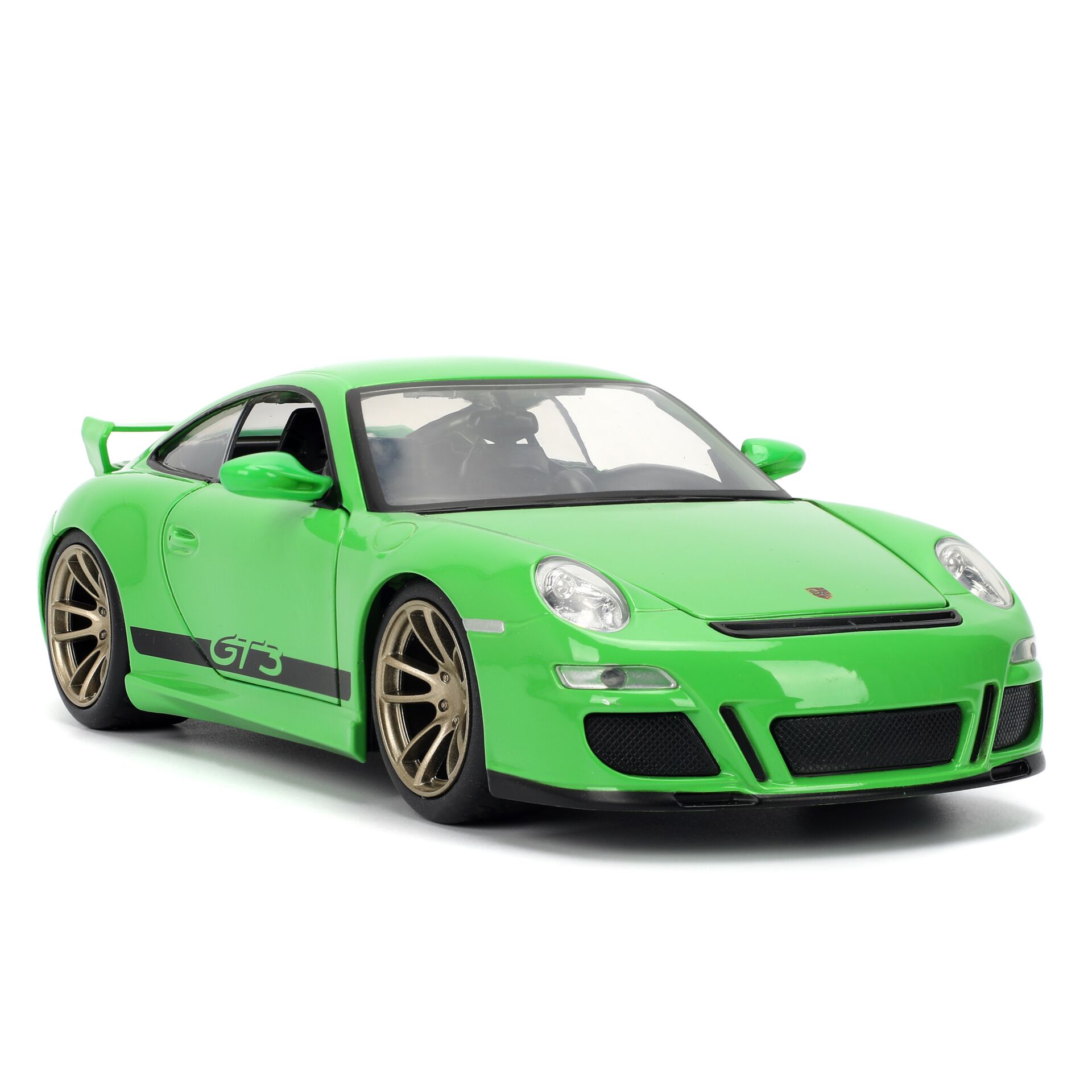 Spielzeugauto, Porsche, Grün, GT3, Sportwagen