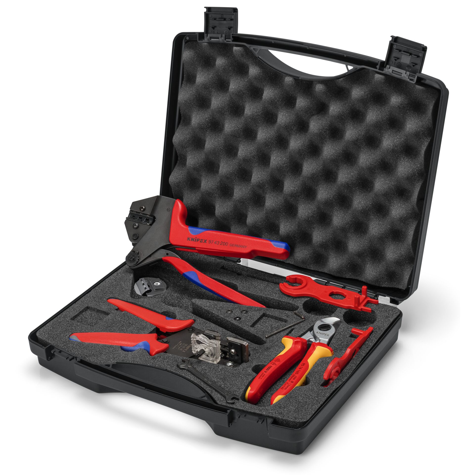 KNIPEX Werkzeugkoffer für  Photovoltaik MC4