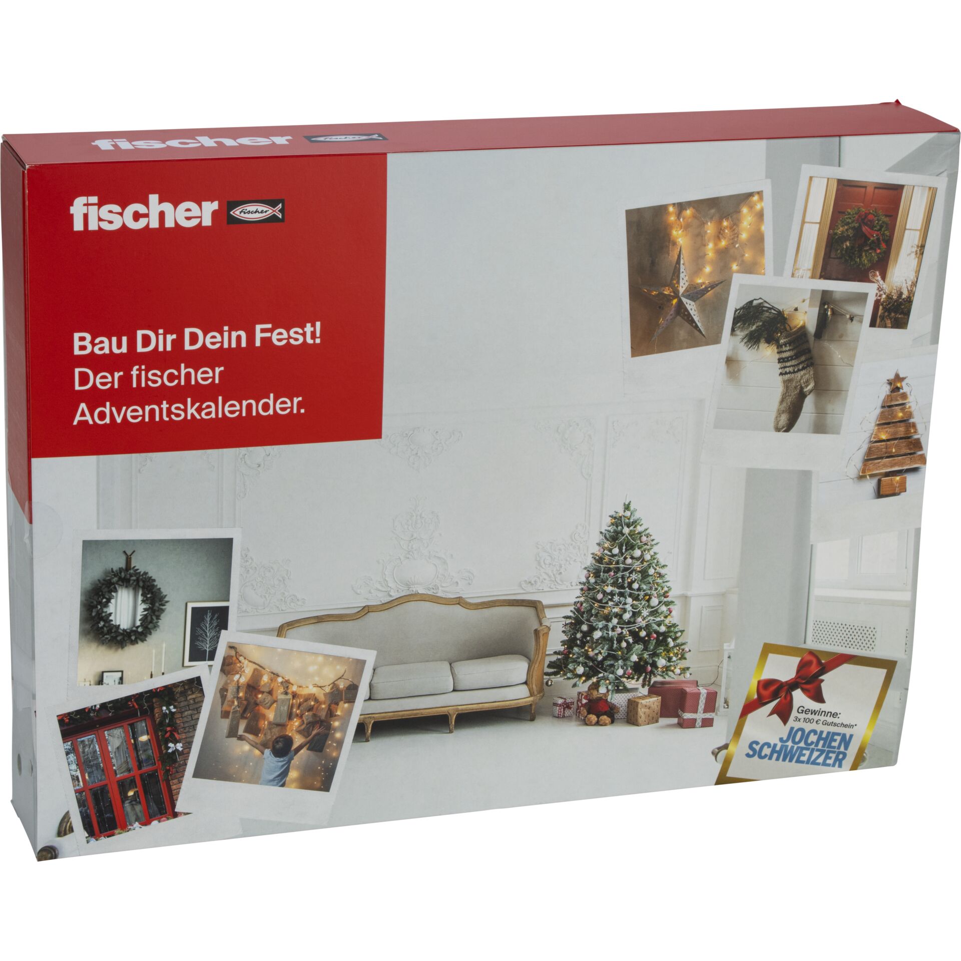 Adventskalender, Weihnachtsdeko, Weihnachtsbaum, Wohnzimmer, Geschenkrahmen