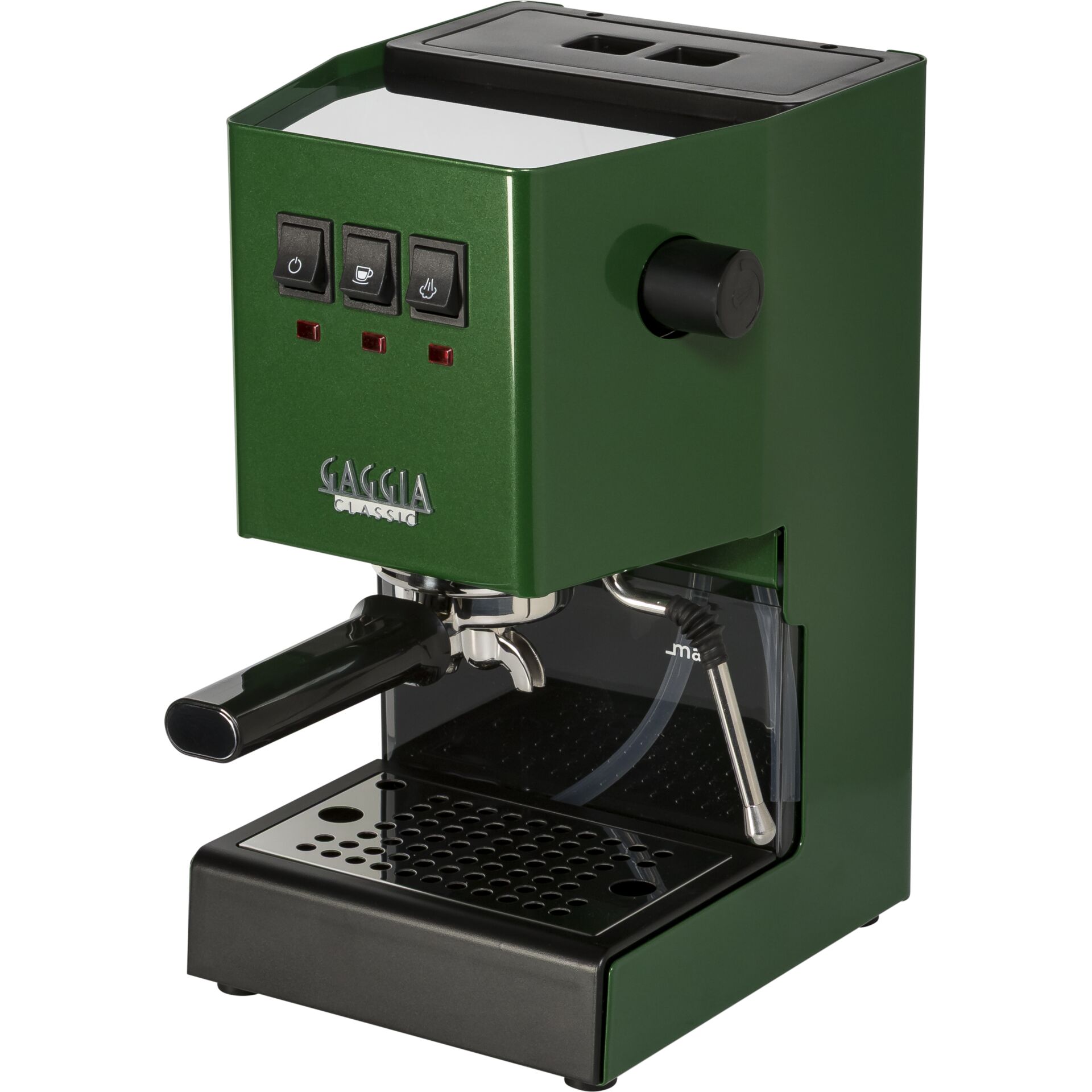 Espressomaschine, Kaffeemaschine, Grün, Portafilter, Tassenauflage