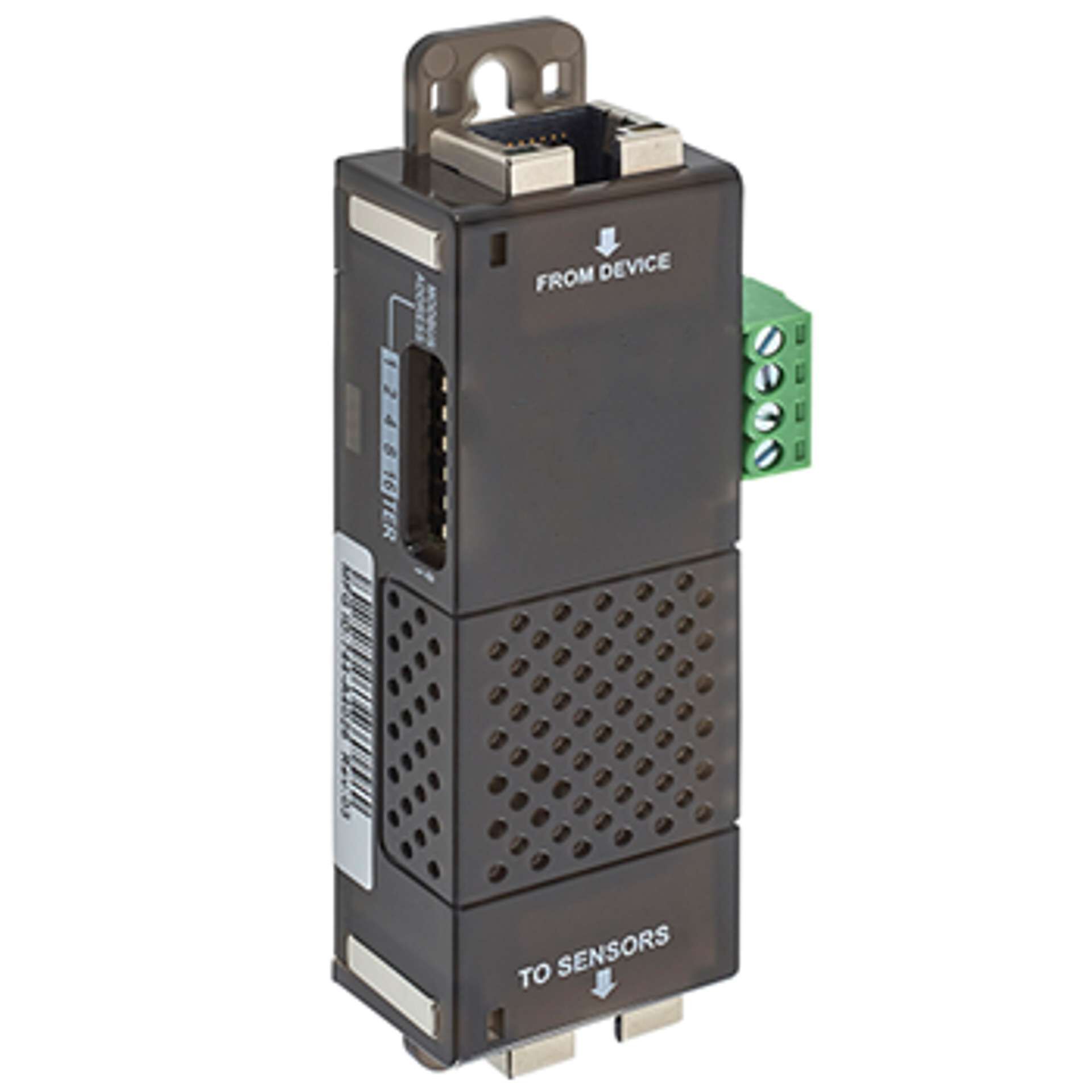 Schaltmodul, Stromversorgung, Datenbus, Sensoranschluss, DIN-Adapter