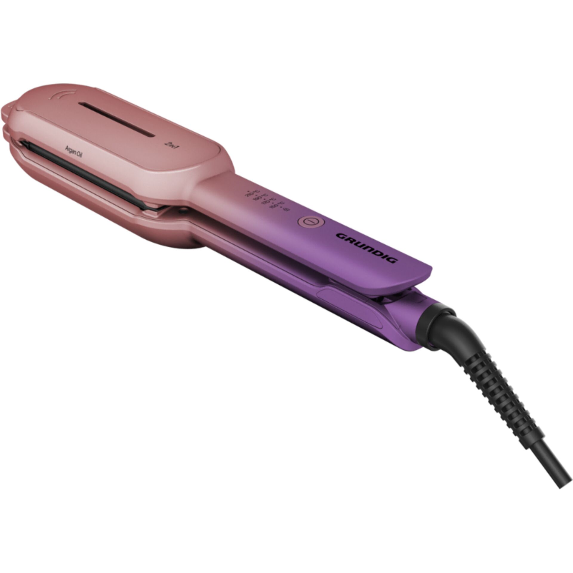 Styler, Haarglätter, Glitzer-Look, Platzierung, Spitzenschutz