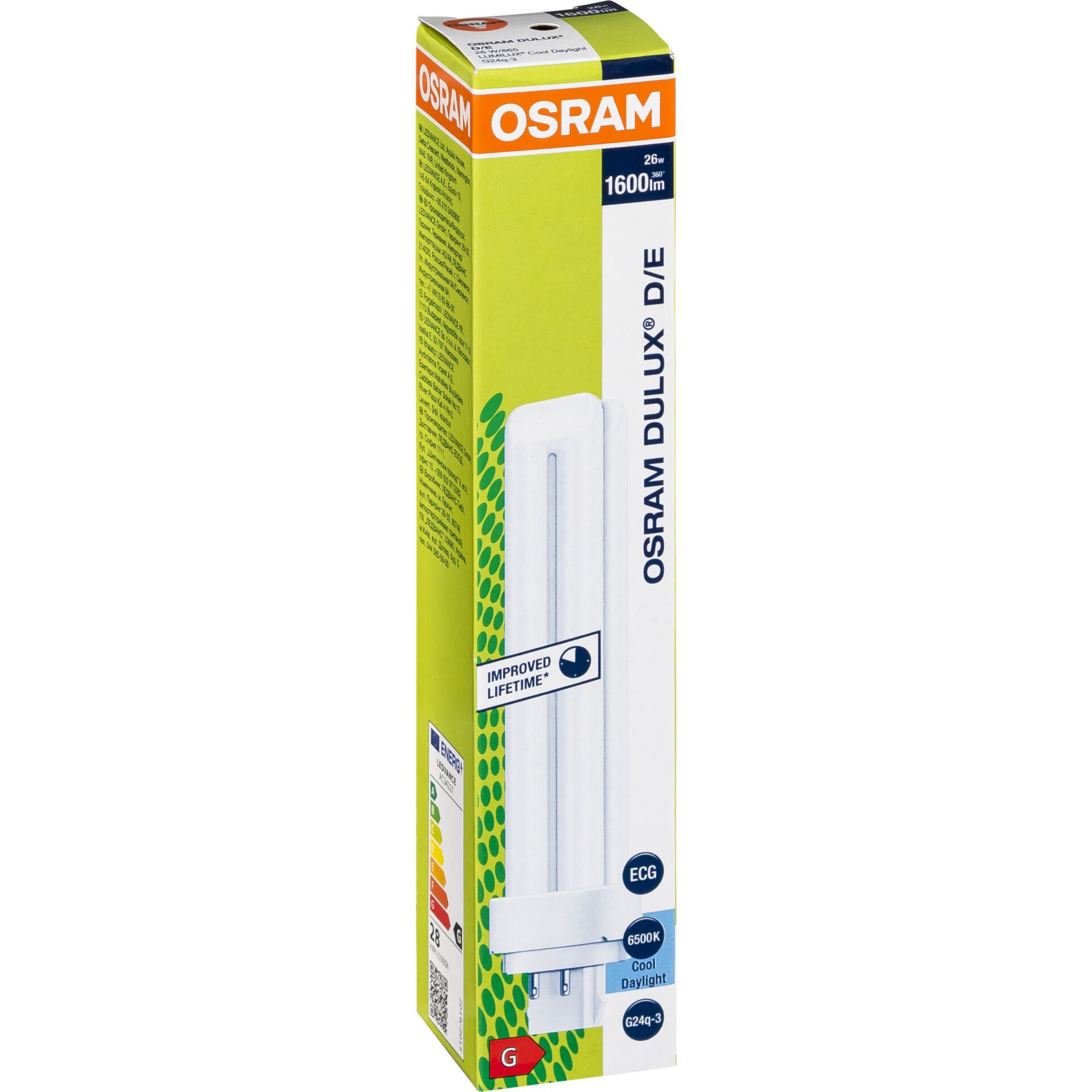 Lichtleiste, Tabelle LED, Dulux Daylight, ECG, 6500K