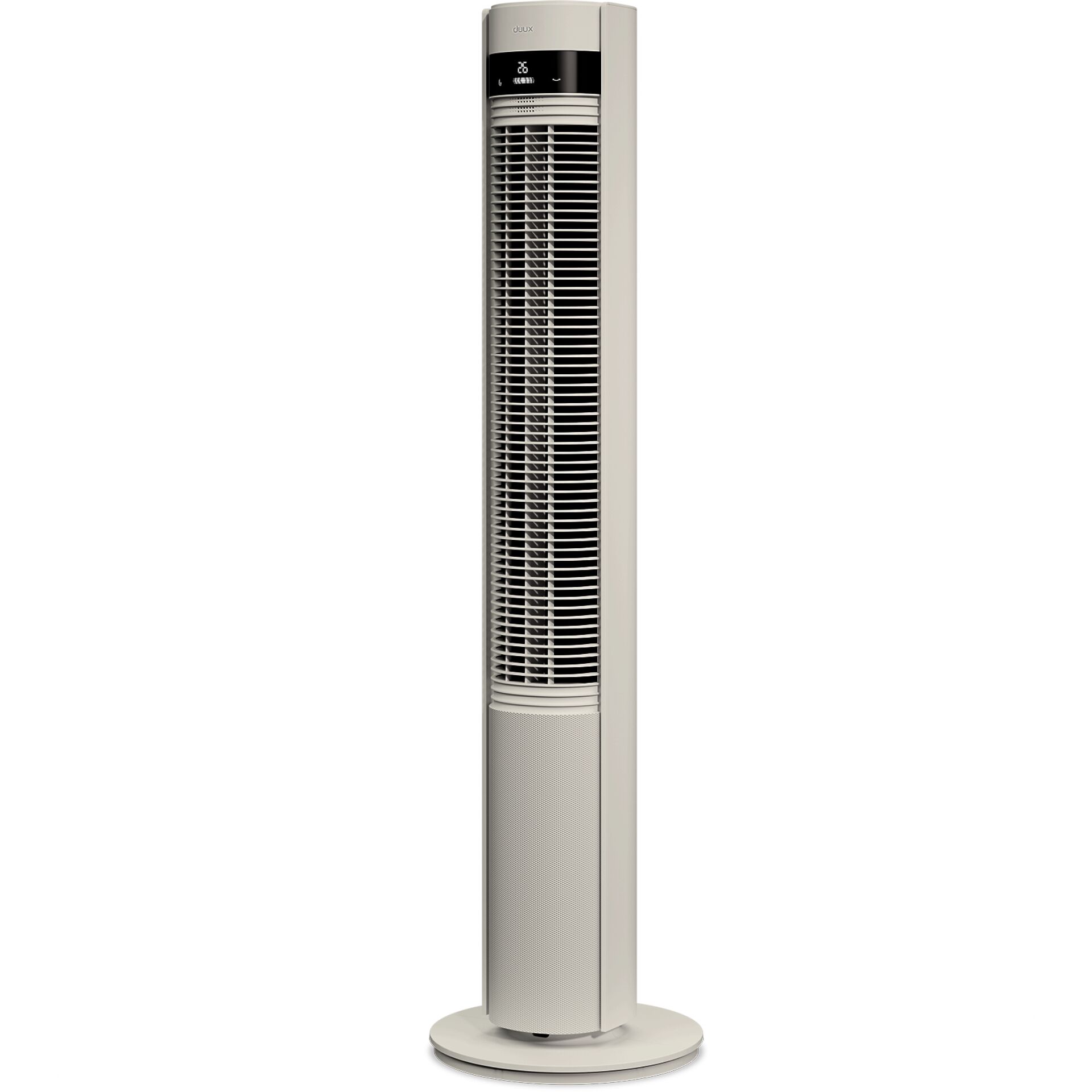 Ventilator,  Turmventilator, oszillierend, Fernbedienung, weiß/creme