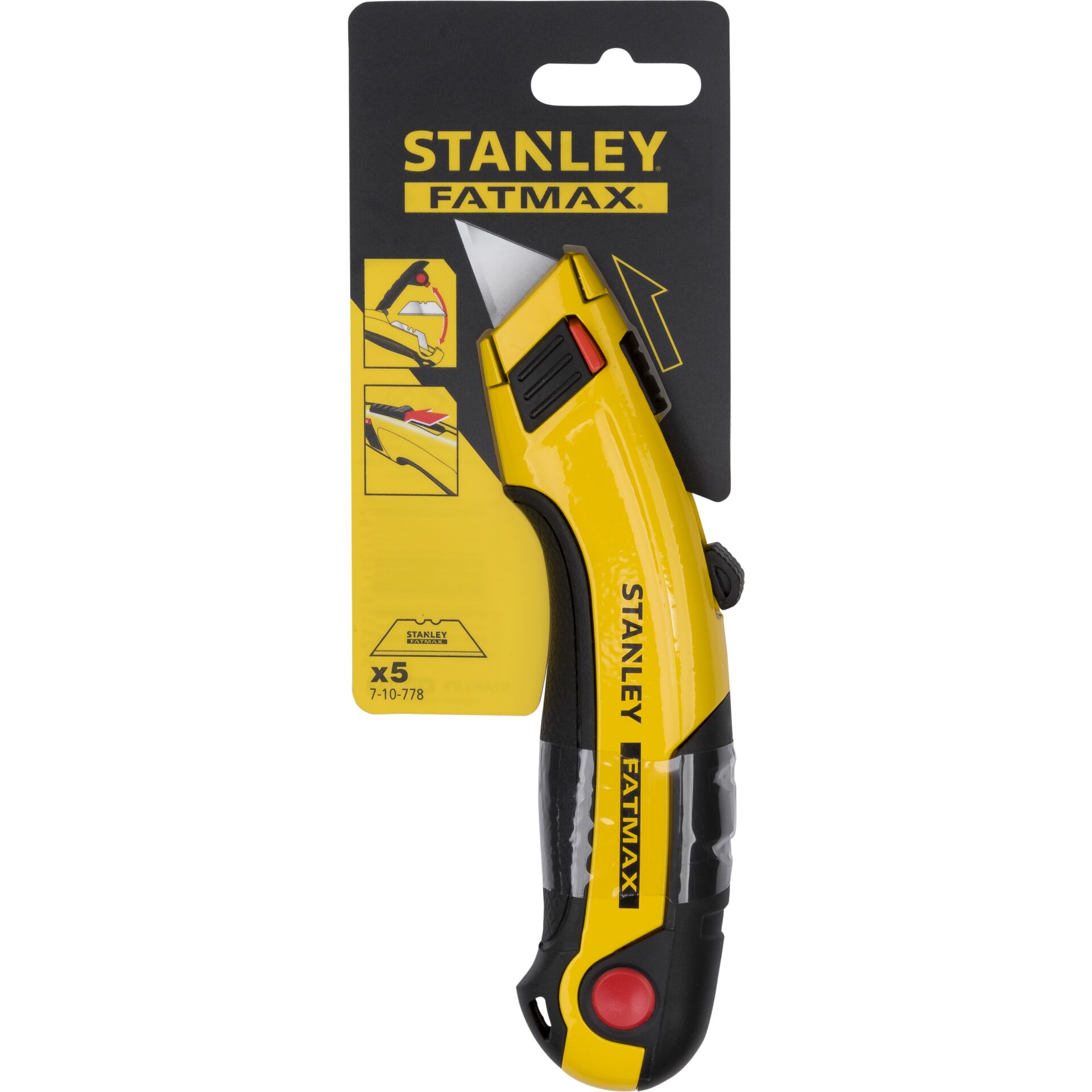 Stanley Messer FatMax mit  5 Carbide Klingen