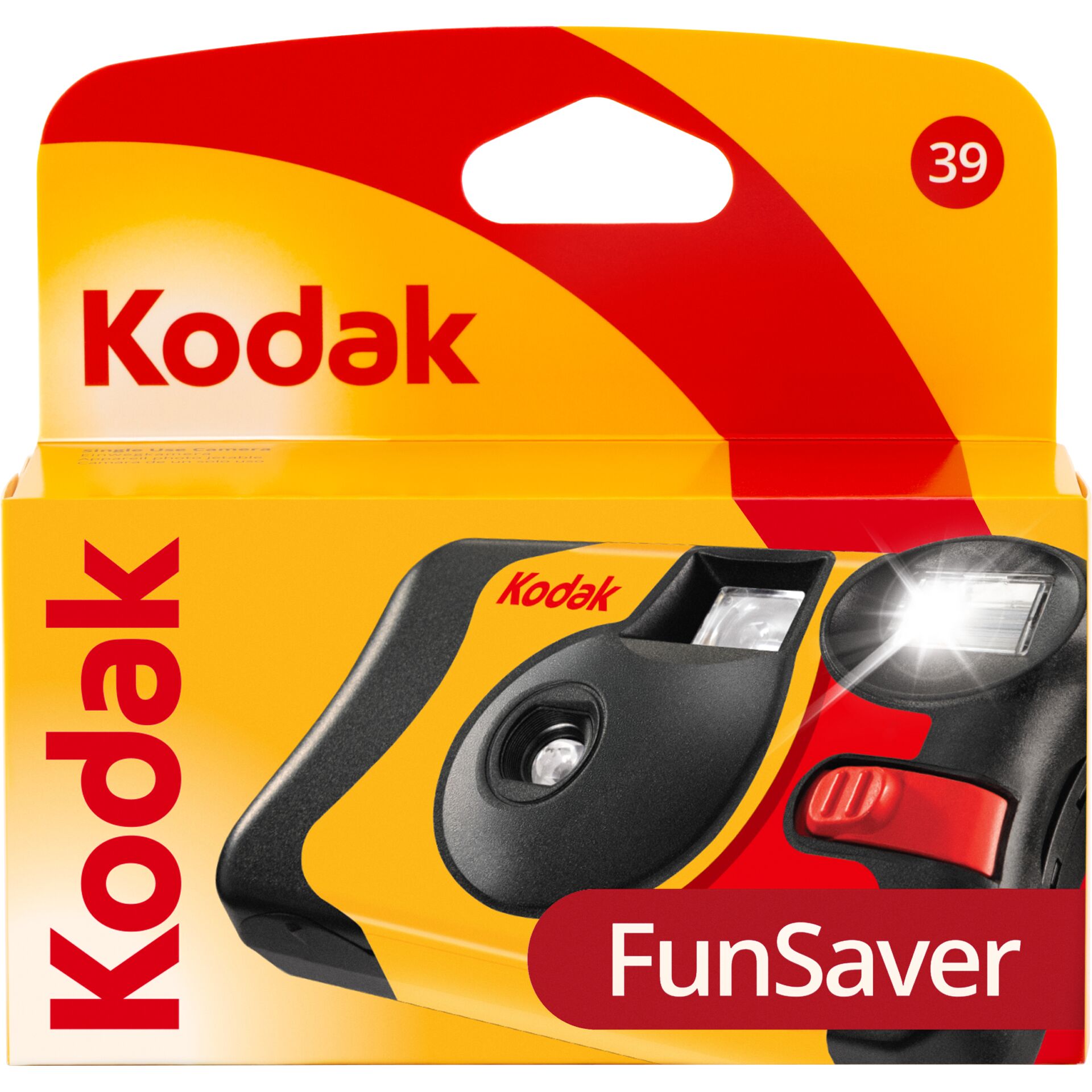 Kamera, FunSaver, Kaufverpackung, Kodak, Druckerfilm