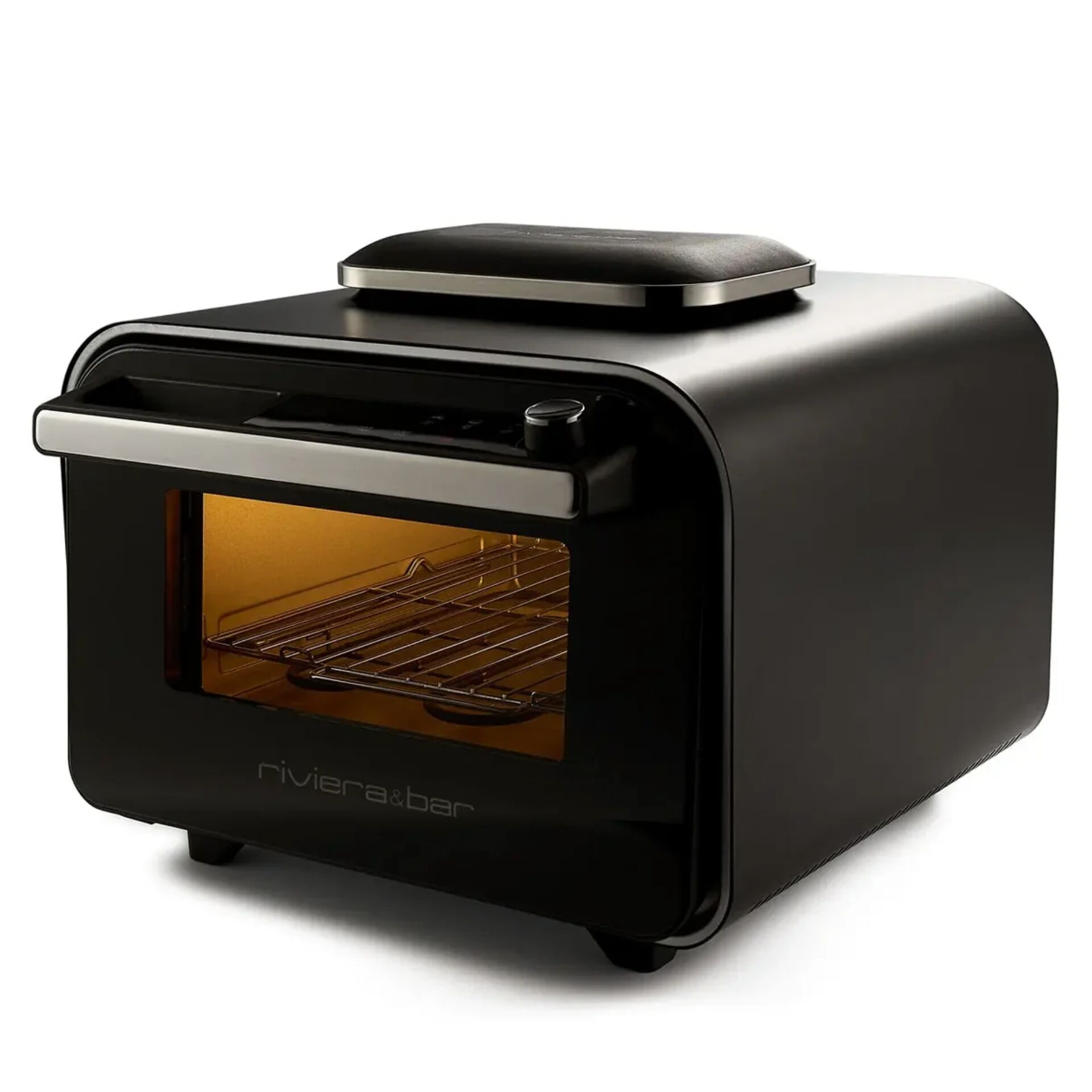 Ofen, Mini-Backofen, Schwarz, Küchengerät, Rostregel
