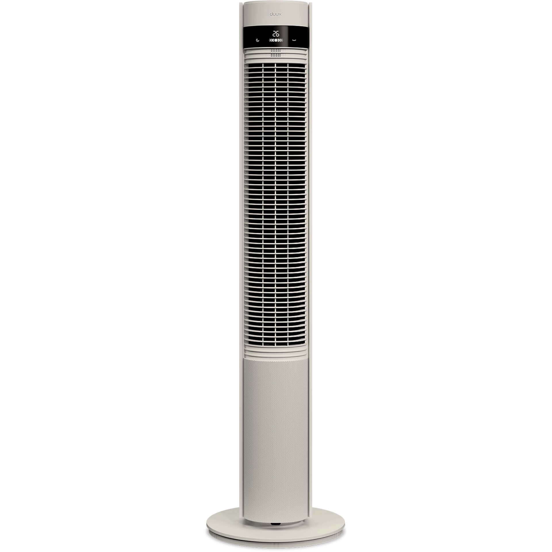 Standventilator, Toscillation, Fernbedienung App, Hoher Turm, Beige, Standventilator, Turmventilator, Schwenkventilator, Elektrischer Ventilator, Hoher Ventilator