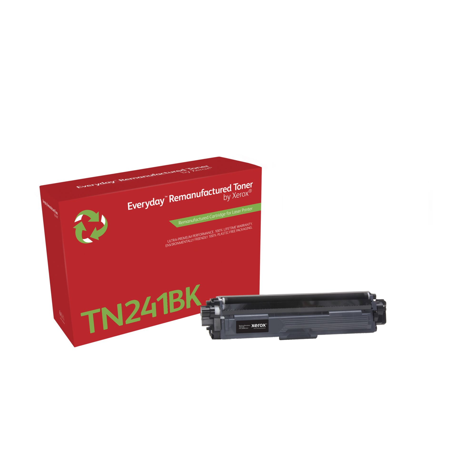 Toner, Cartucho, Toner Laser, TN241BK, Remanufactured