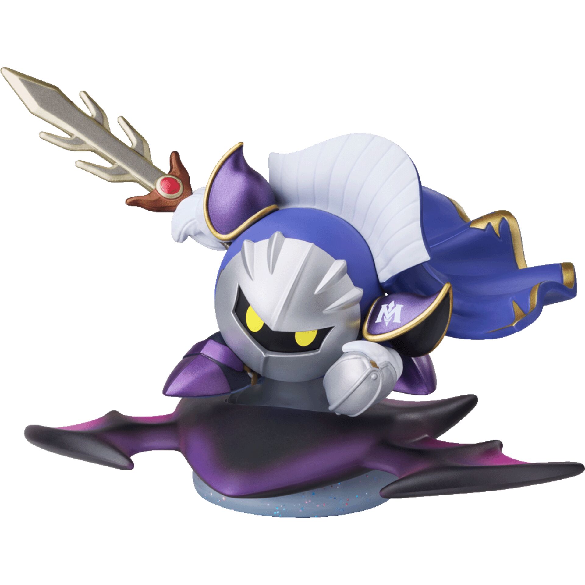 Kirby-ähnlich, Krieger, Skelett, Schwert, Umrissfigur