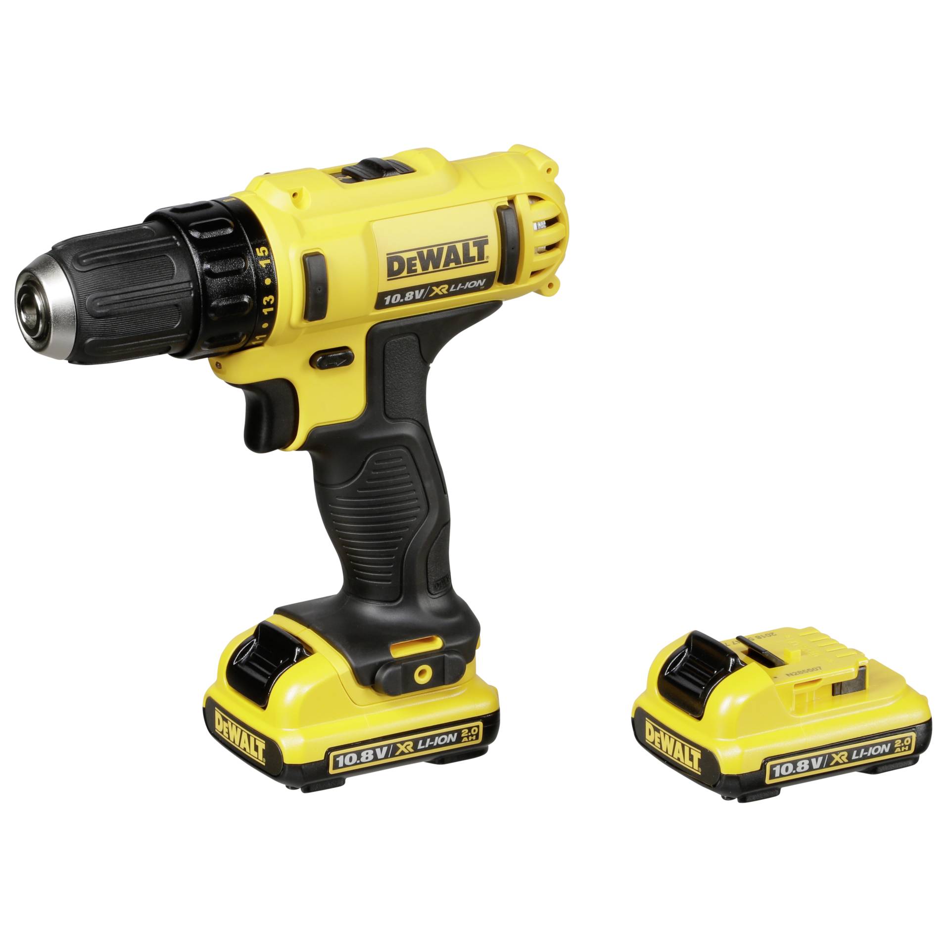 DeWalt DCD710D2-QW 10,8V 2x 2 Ah  Akku-Bohrschrauber + Koffer