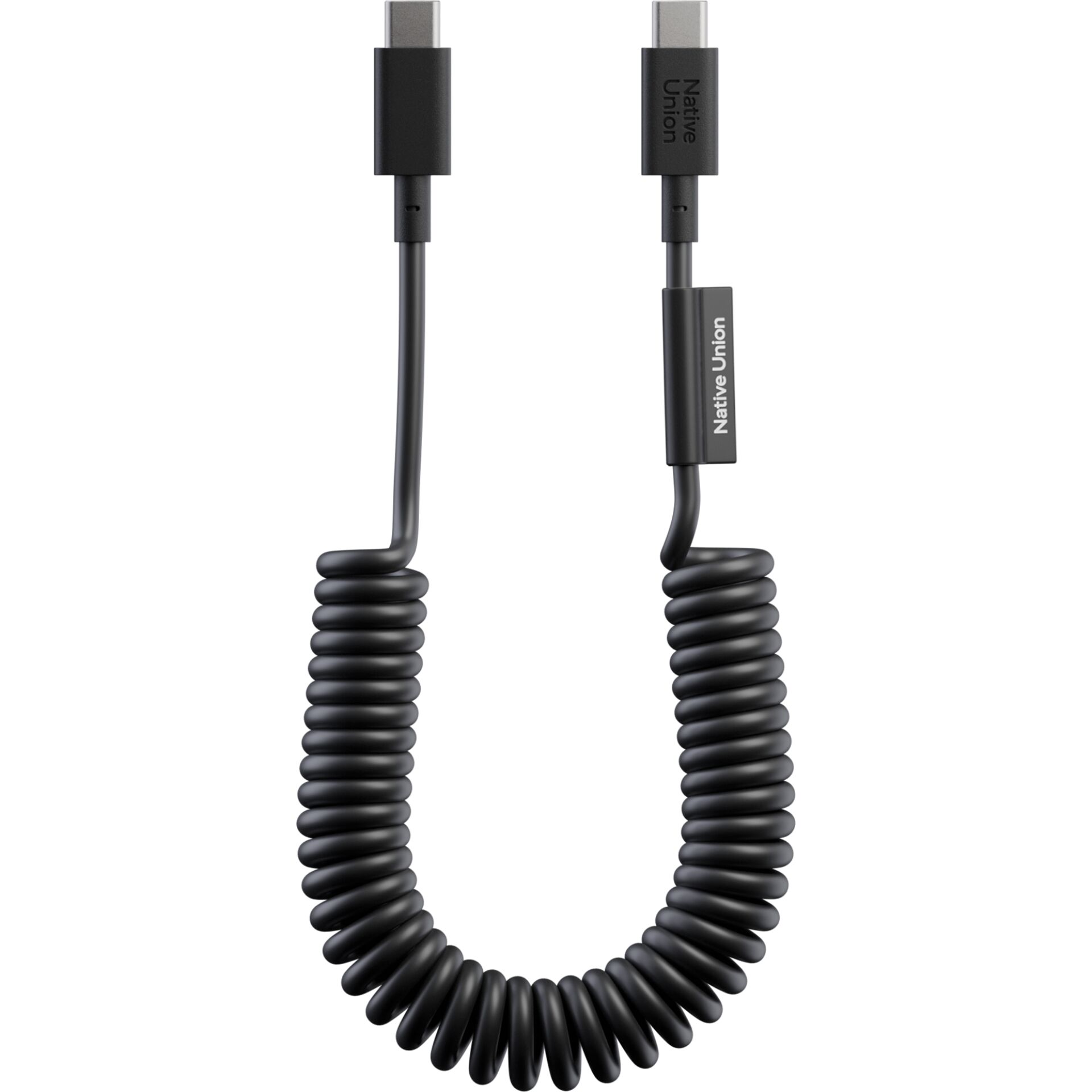 USB-C Kabel, Spiralkabel, Ladekabel, Datenkabel, Coiled Kabel