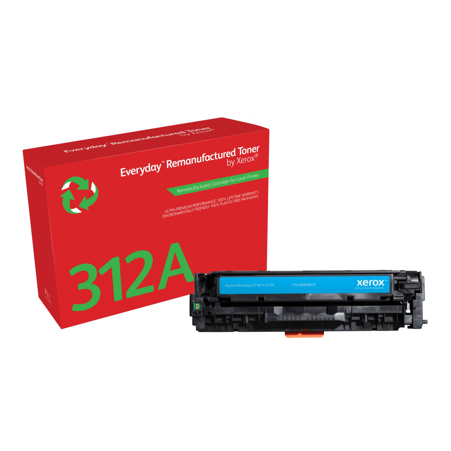 Toner, Kassette, Laserdrucker, Remanufactured, 312A