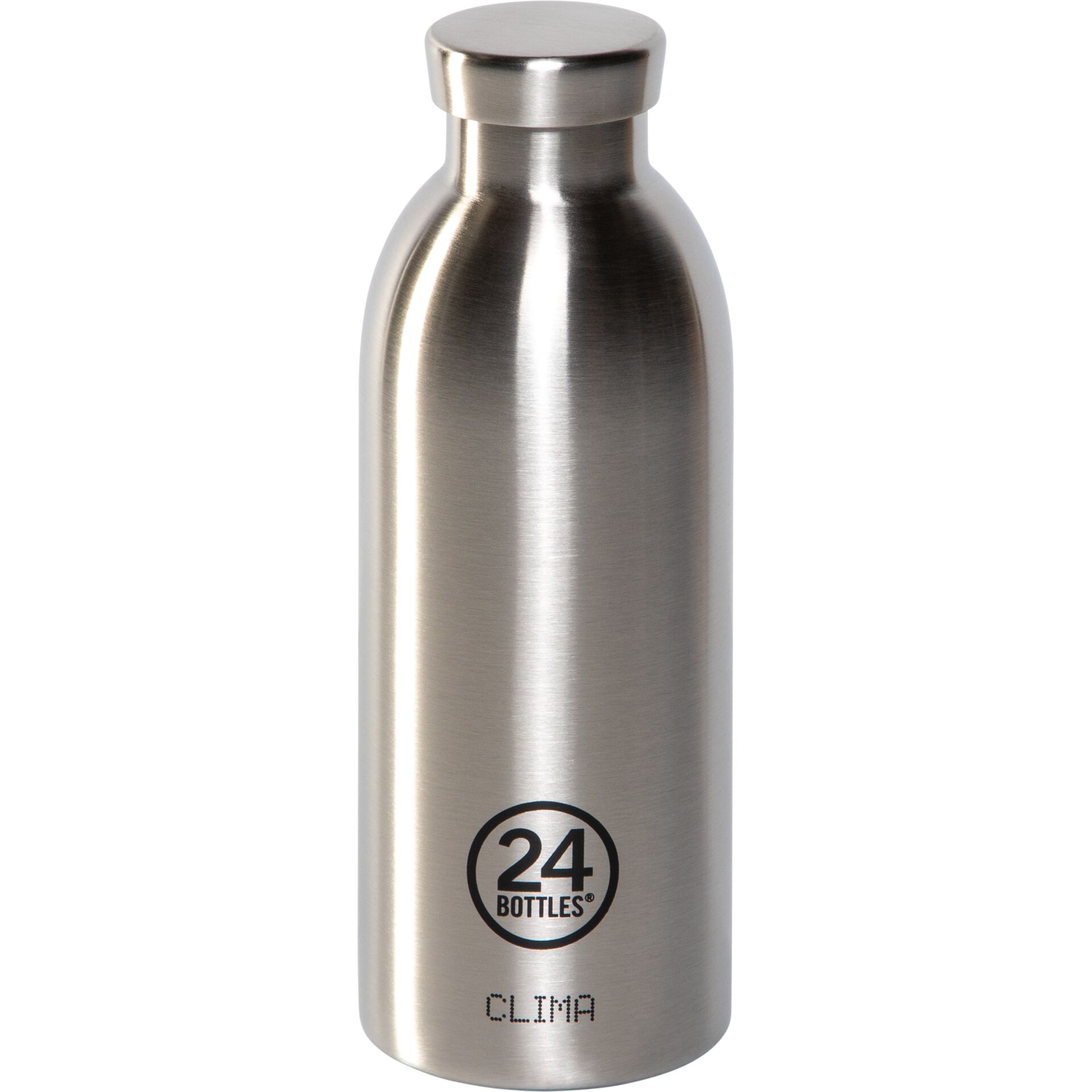 Edelstahlflasche, Wasserflasche, Vakuumflasche, Metallflasche, 24BOTTLES Logo