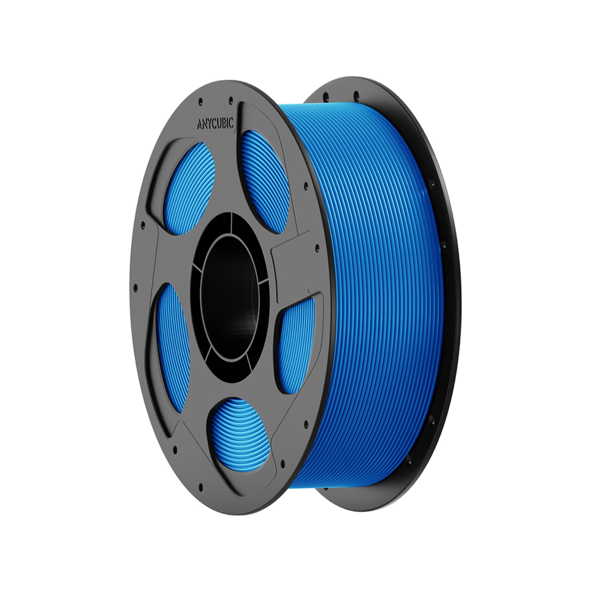 3D-Druck Filament, PLA Filament, Blaues Filament, Filamenten-Spule, Spule