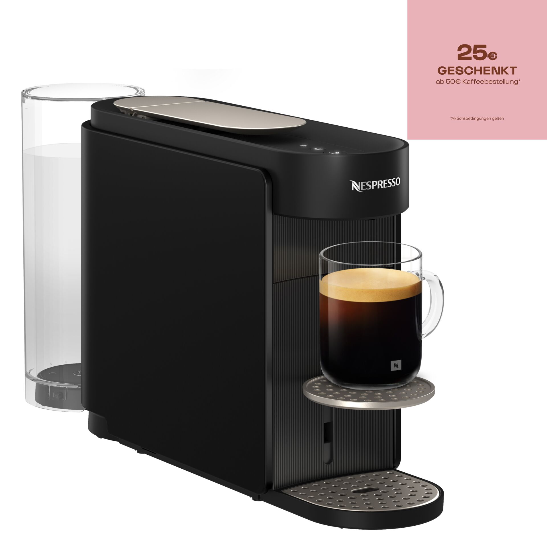 Kaffeemaschine, Kapselmaschine, Espresso, Schwarz, Tassenablage, Kaffeevollautomat, Espressomaschine, Kaffeezubereitung, Kaffeeausgabe, Kaffeepadhalter, Kaffeemaschine, Kapselmaschine, Schwarz, Milchbehälter, Espresso