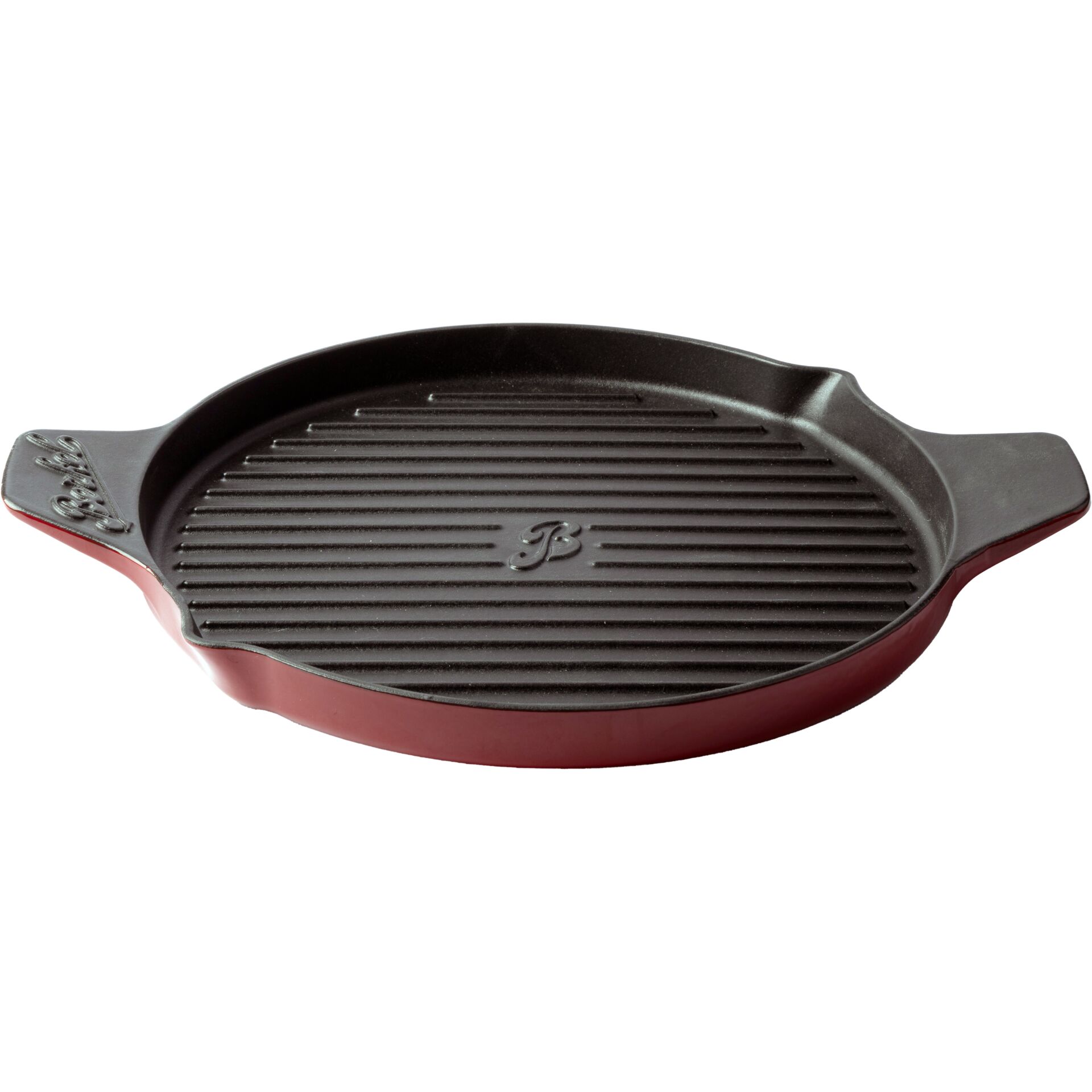 Grillpfanne, Gusseisen?, Grillplatte, Roste?, Pfanne mit Grif
