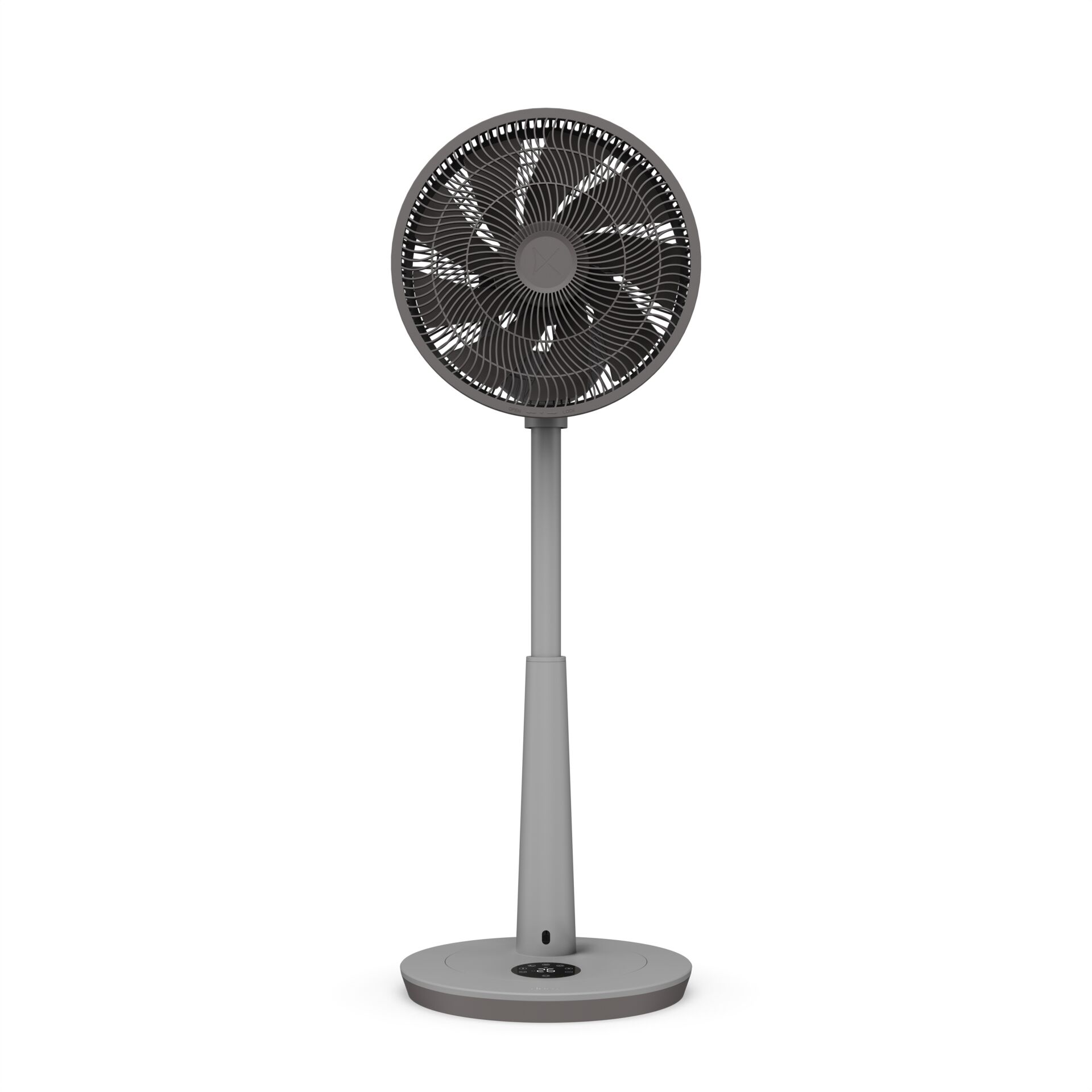 Ventilator, Standventilator, Standventilator, Schwarze Blätter, Verstellbare Höhe