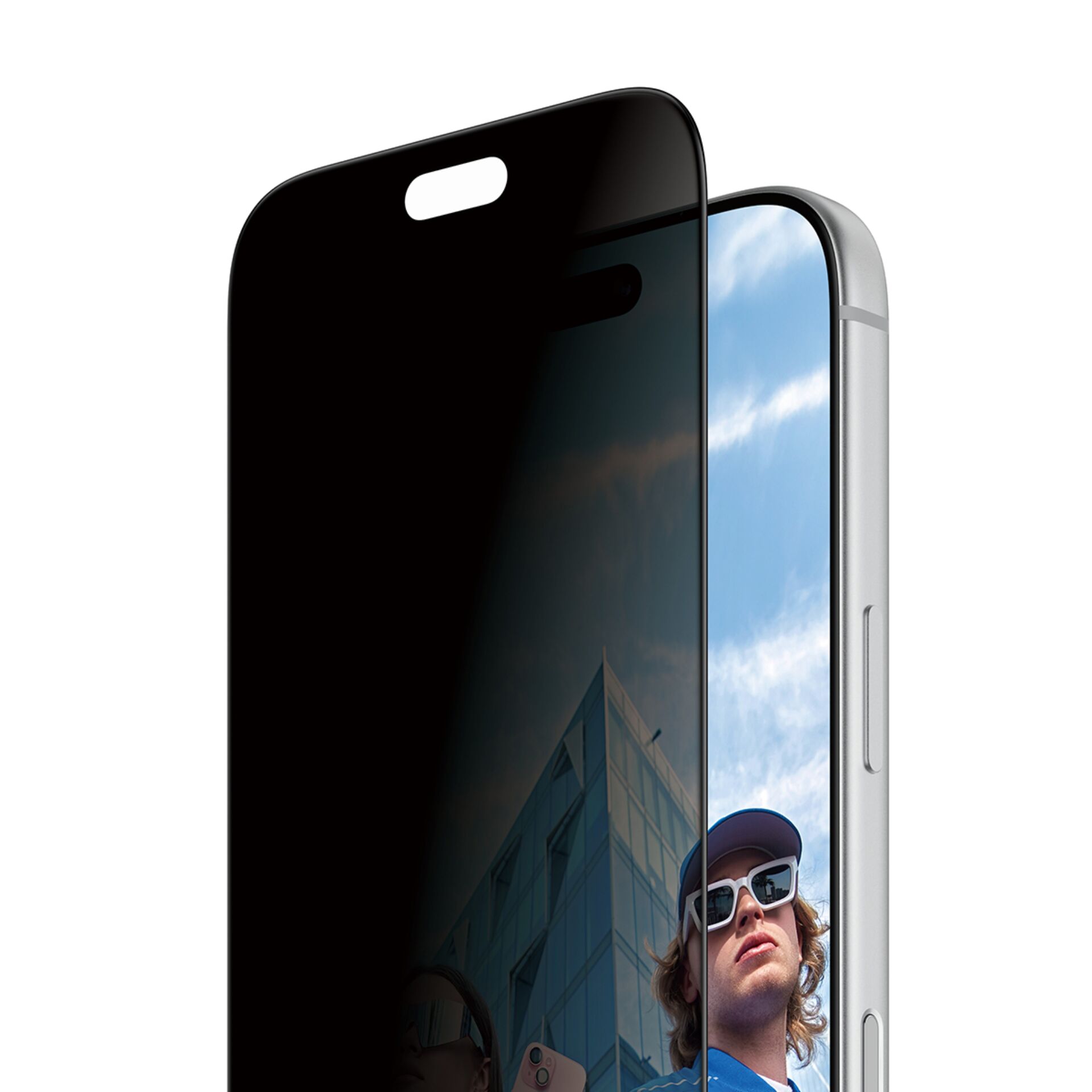 smartphone, Bildschirmglas, Glas, Rahmen, Frontkamera-Notch