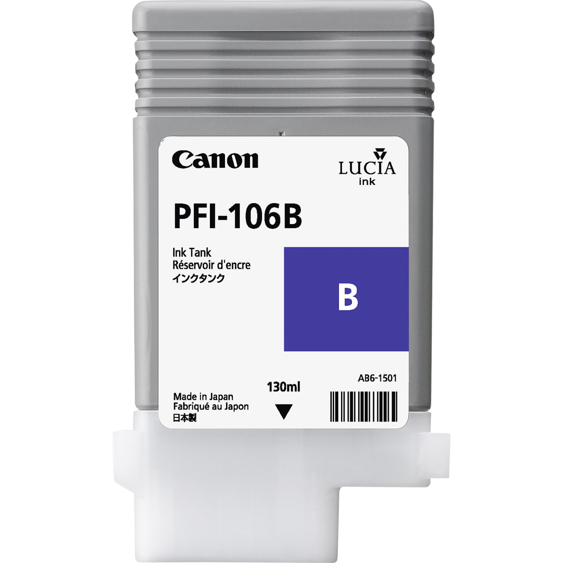 Canon PFI-106 B Tinte blau