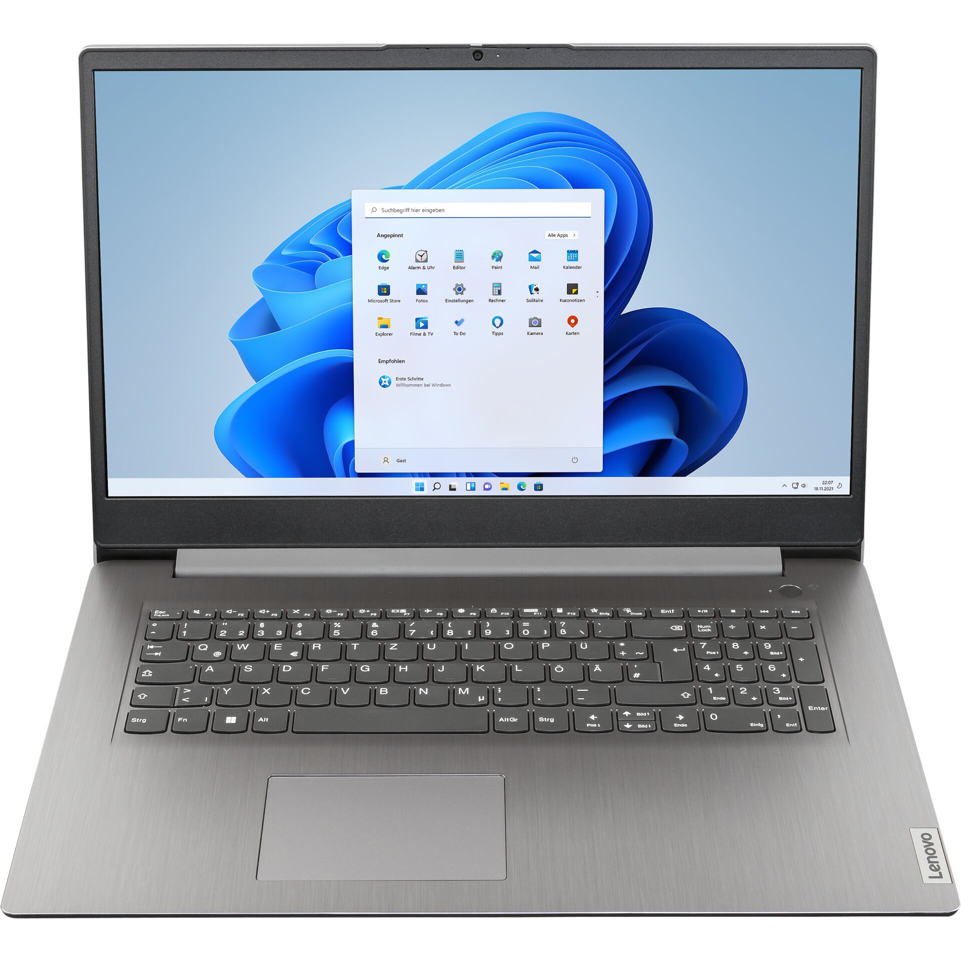 Laptop, Windows-Laptop, Aluminiumgehäuse, 14 Zoll?, Touchpad