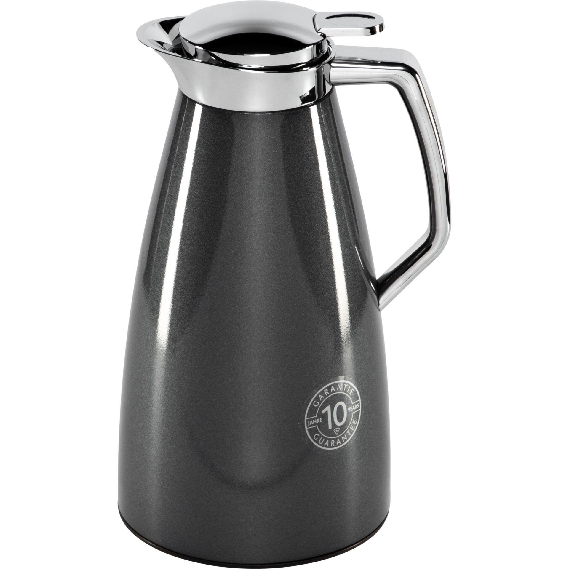 Thermosflasche, Edelstahl, Isolierkanne, Schwarz, Trinkbehälter