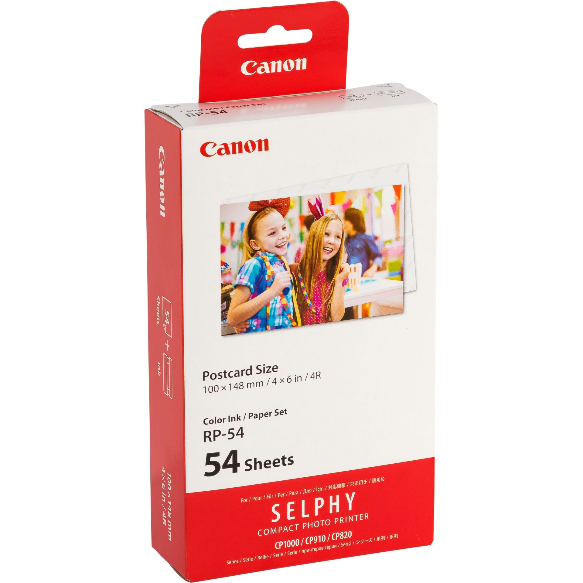 Postkarte, Tinten-set, Papier-Set, 54 Blätter, Canon