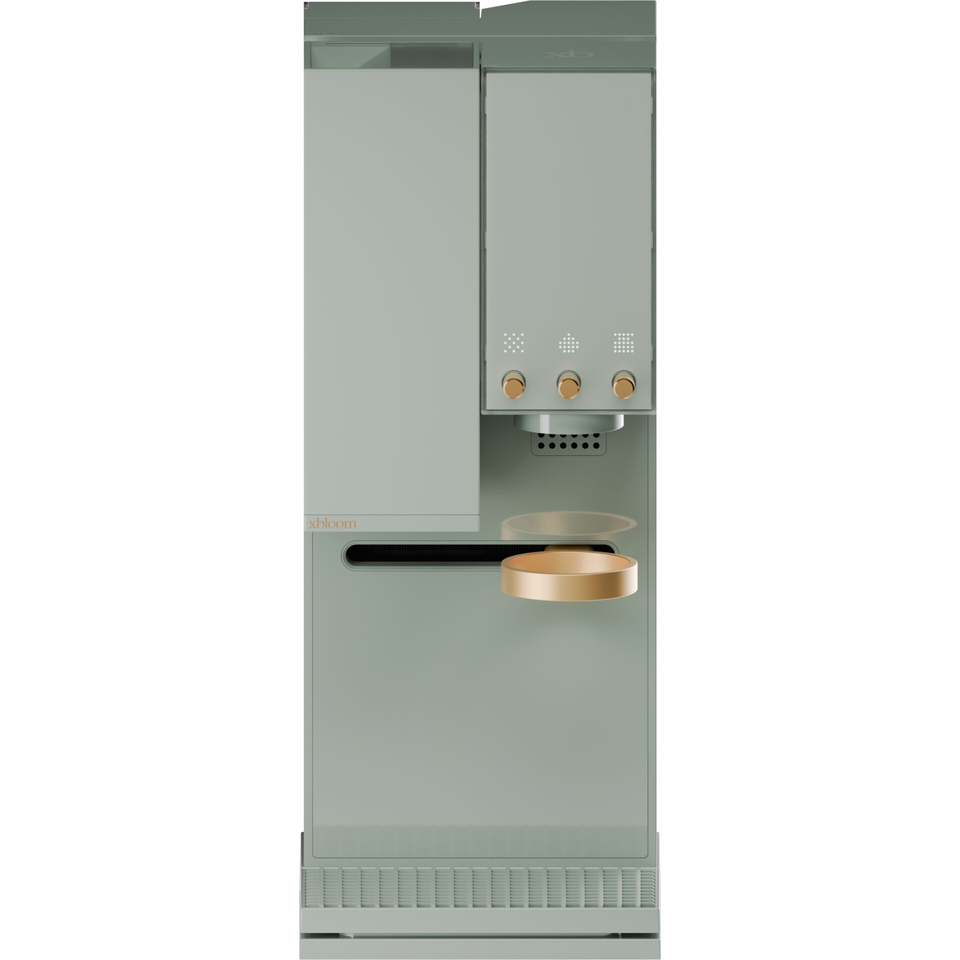 kitchen appliance, Kaffeemaschine, integriert, grau, Schublade