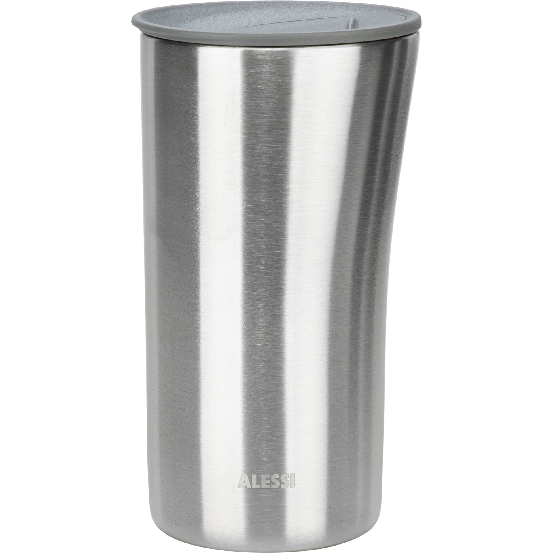 Edelstahlbecher, Thermobecher, Kaffebecher, Stahlbecher, Alessi