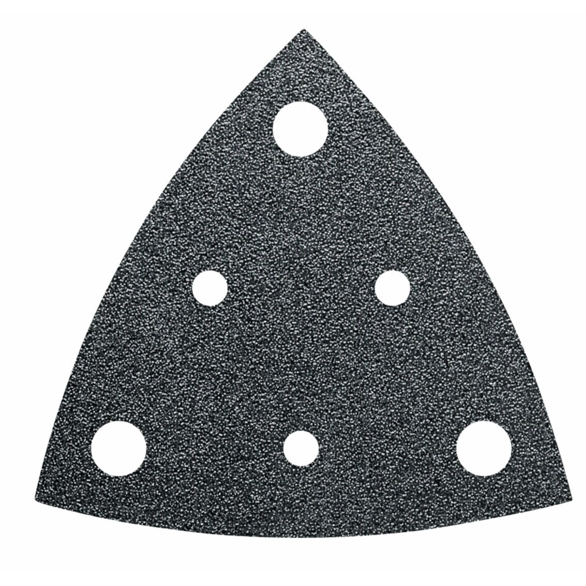 Schleifpapier, Schleifmaterial, abrasiv, dreieckig, Löcher