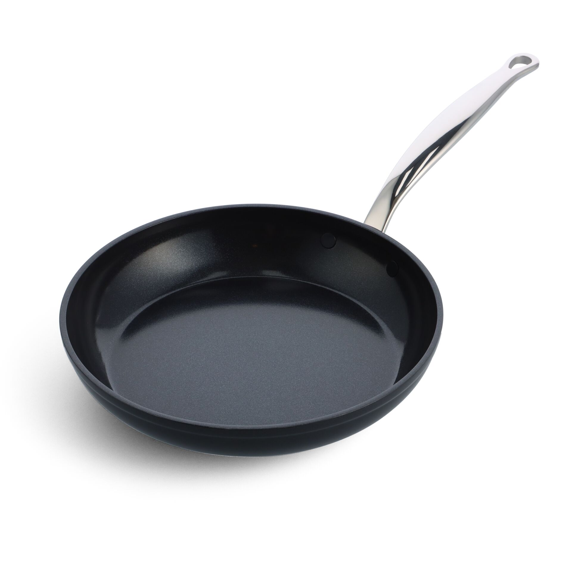 Pfanne, Bratpfanne, Antihaft, Stiel, Metallgriff
