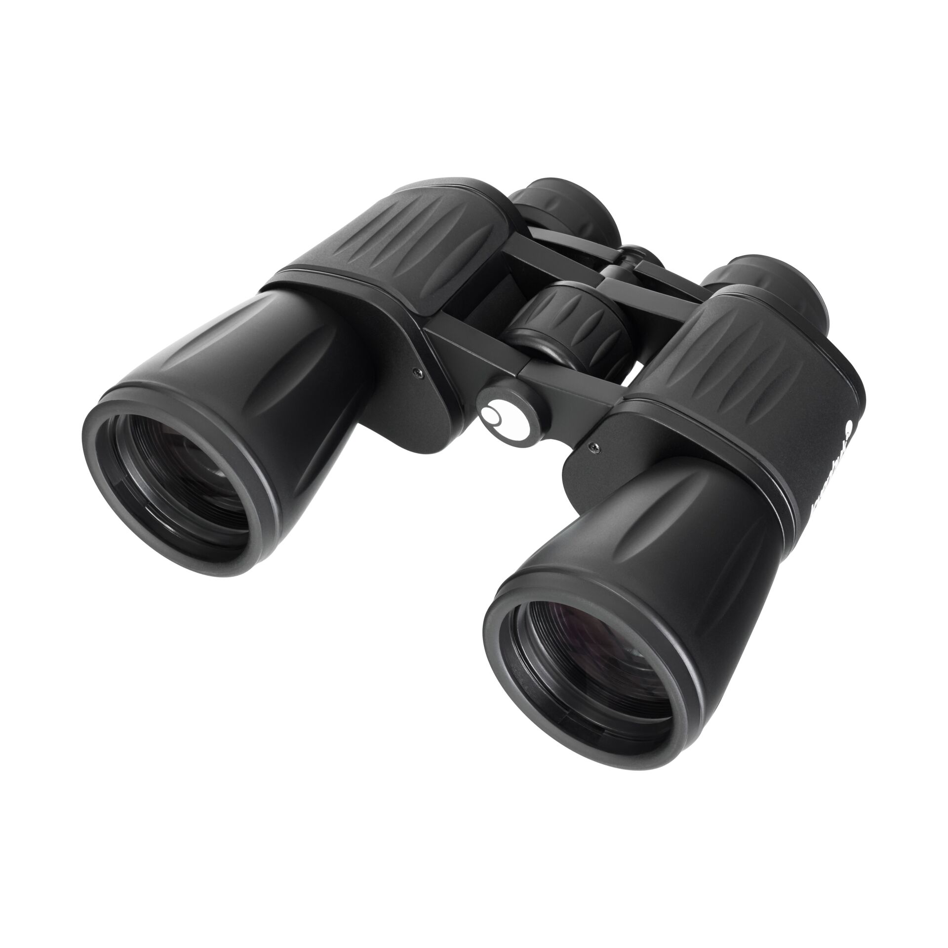 Fernglas, Binoculars, Schwarz, Gummi-Griff, Objektiv