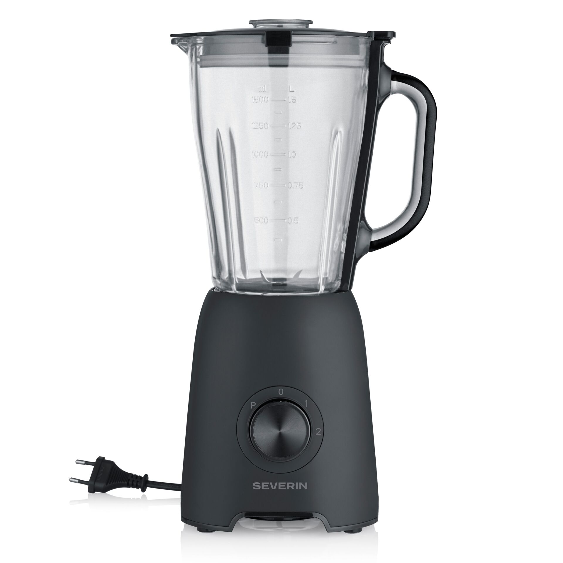 Mixer, Blender, Küchenmaschine, Glasbehälter, Gehäuse, Drehknopf