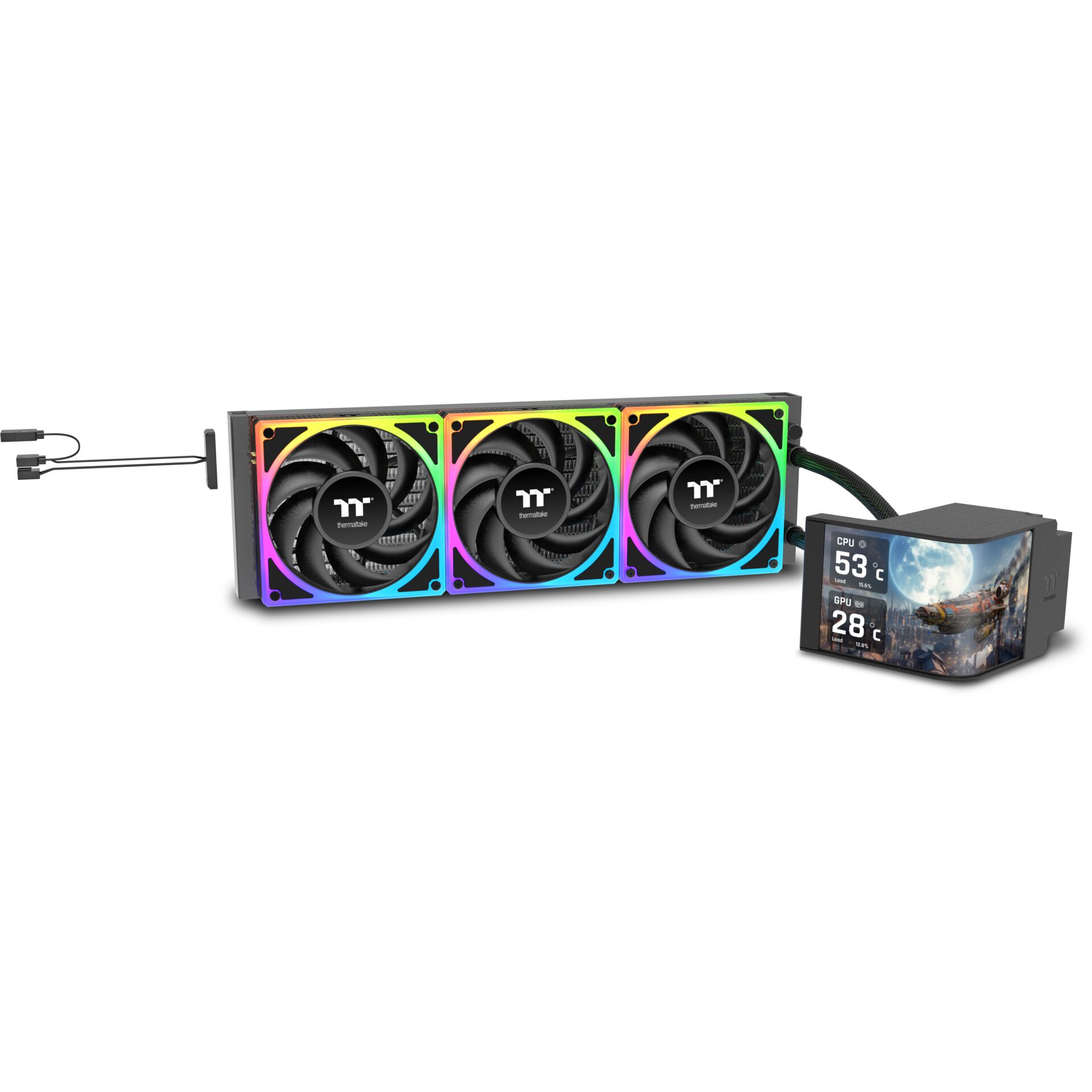 GPU, Grafikkarte, Triple-Fan, RGB, Wasserkühlung