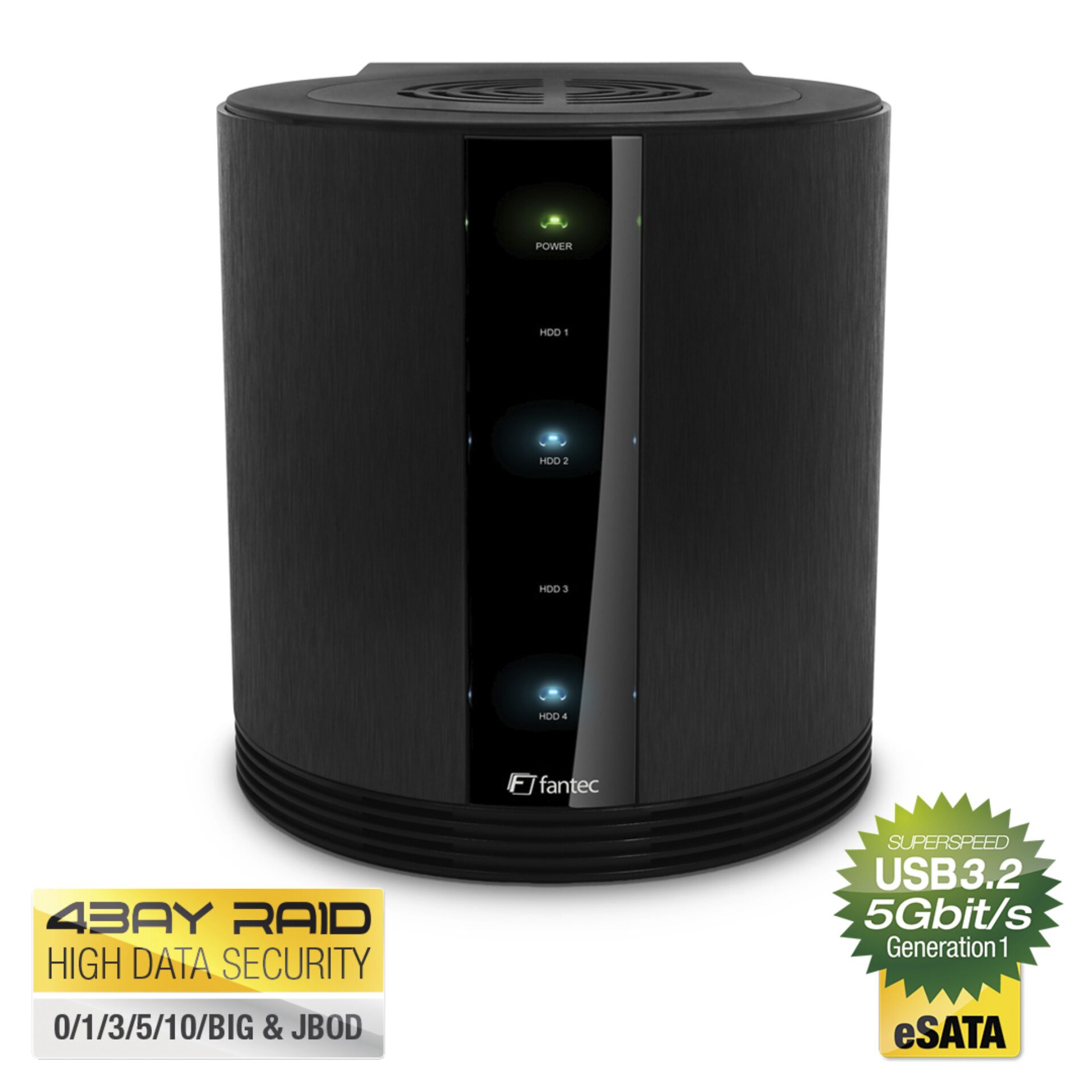 NAS, Netzwerk-Speicher, Jbod, USB 3.2, eSATA