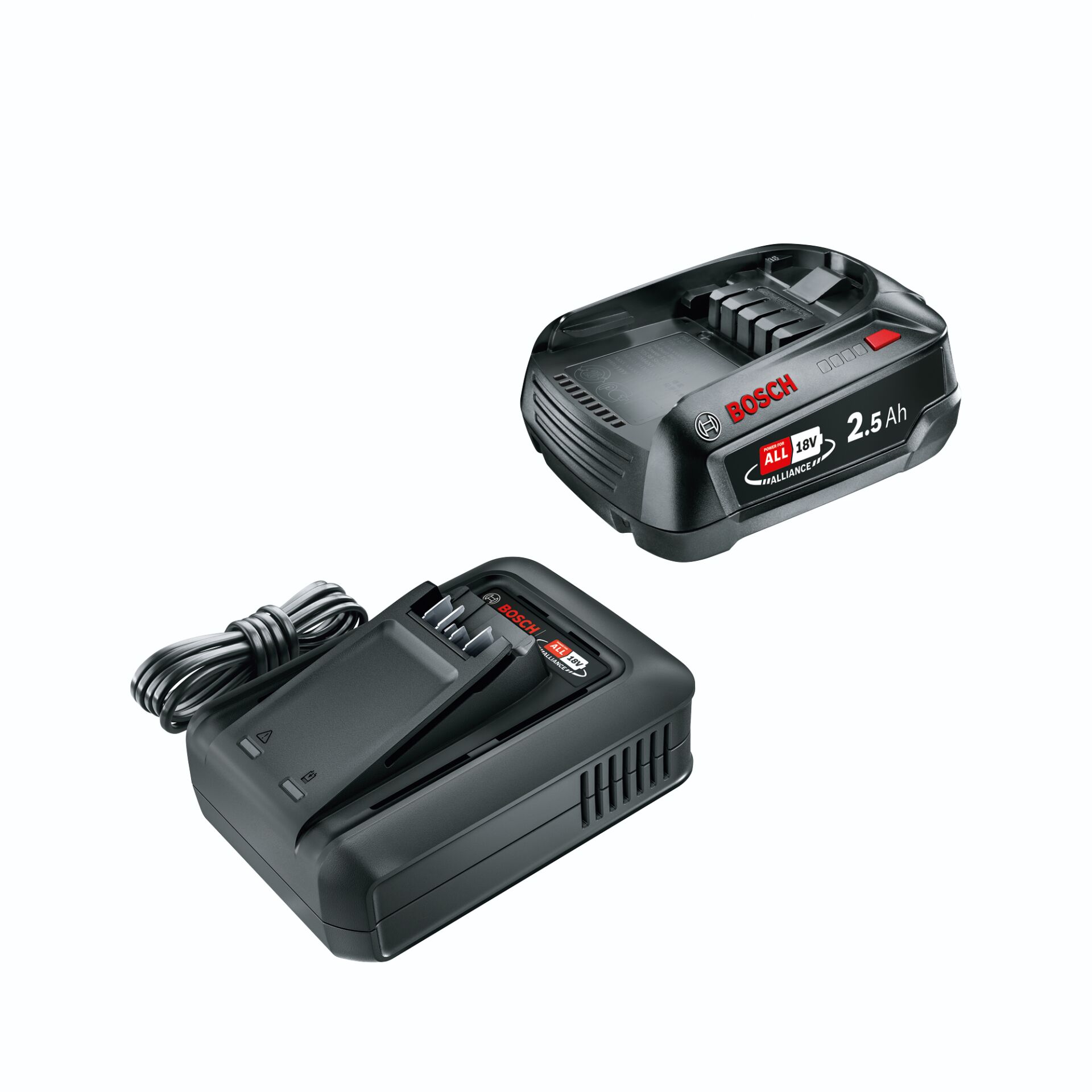 Akku, Akkuschrauber, Ladegerät, 18V, 2.5Ah