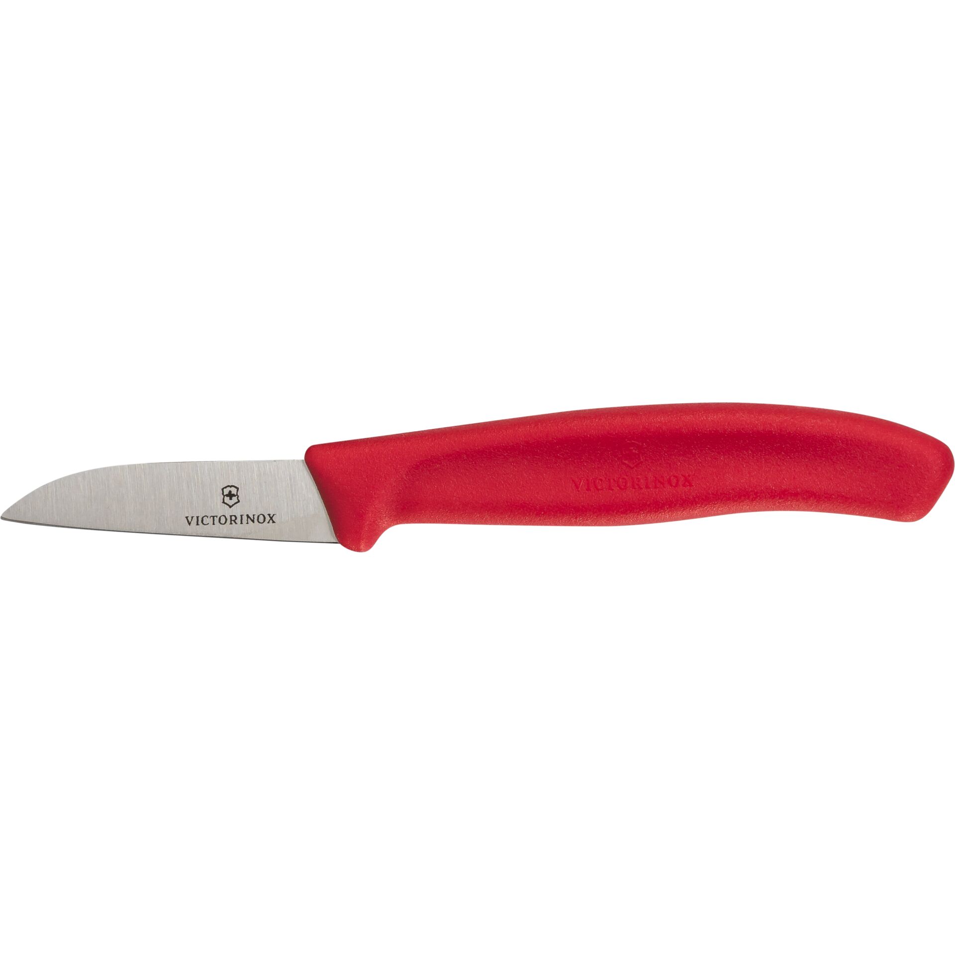 Schärfwerkzeug, Küchenmesser, Vielzweckmesser, Roter Griff, Victorinox