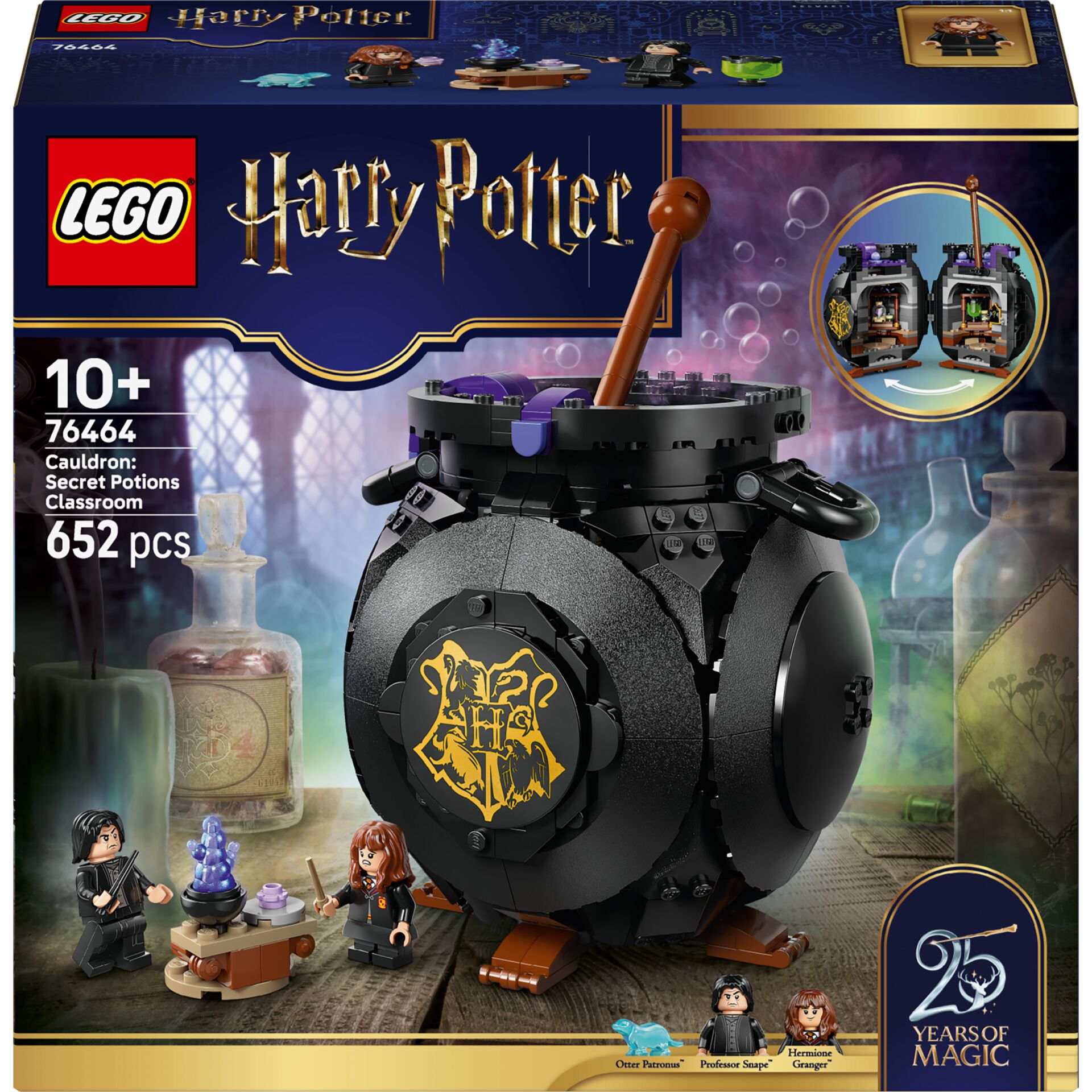 Cauldron, Töpferbehälter, Zaubertrank, 652 Teile, Harry Potter