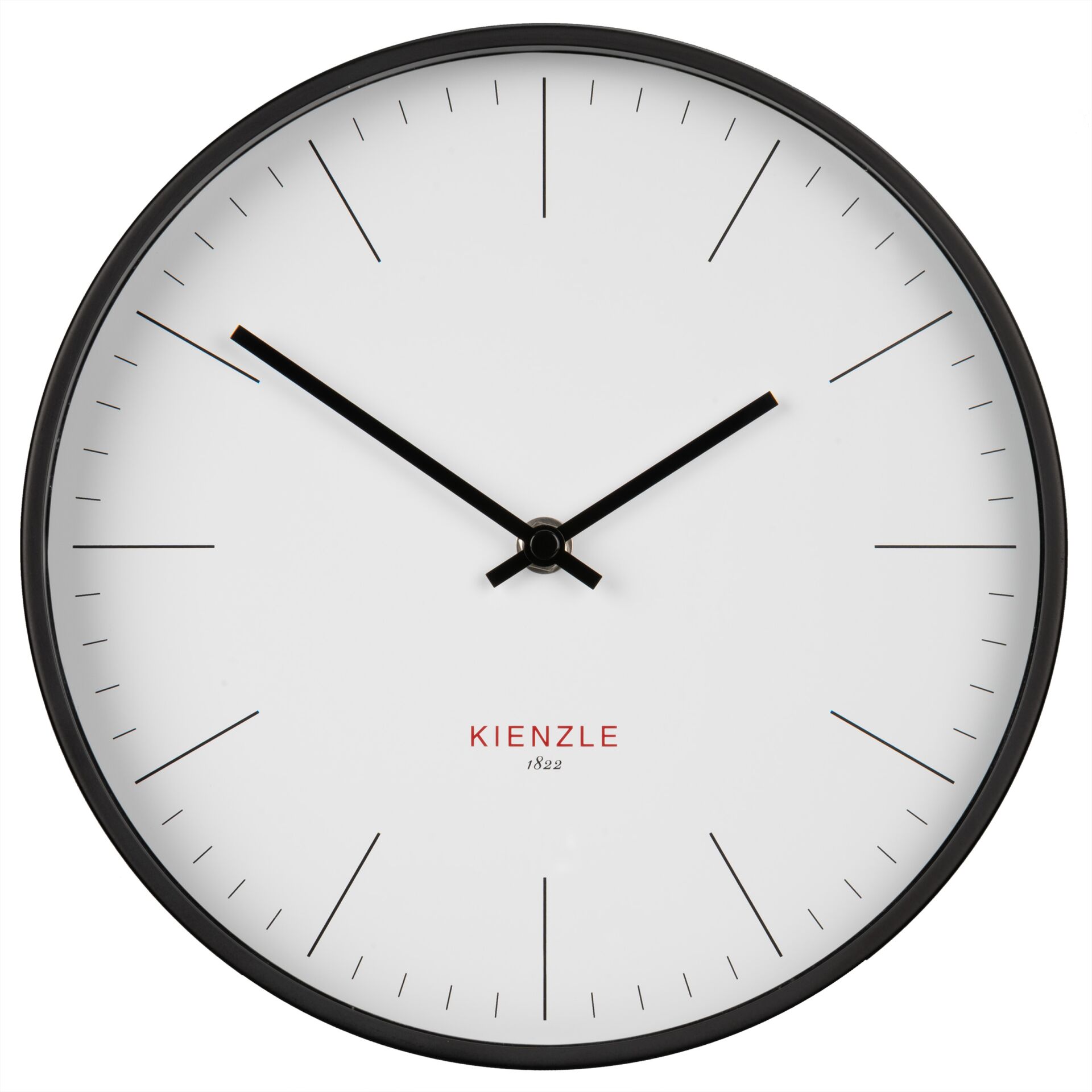 Wanduhr, Schwarz, Runde Uhr, Minimalistisch, Quartz