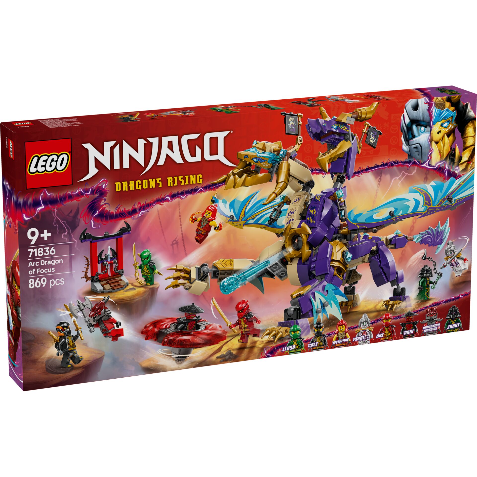 Lego, Ninjago, Drachen-Bildung, Baukasten, Figuren