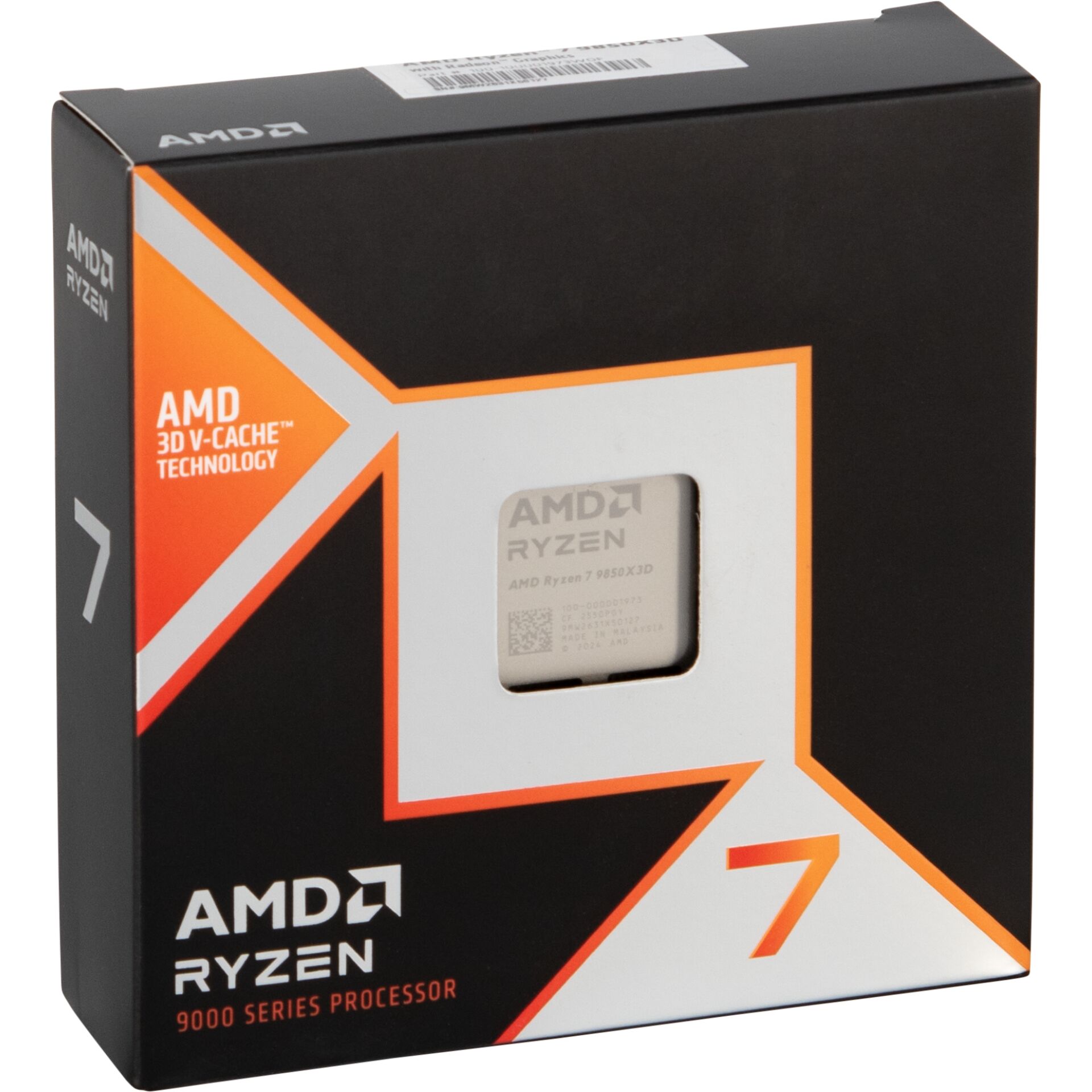 CPU, AMD Ryzen, 9000 Series, 3D V-Cache, Prozessor Box